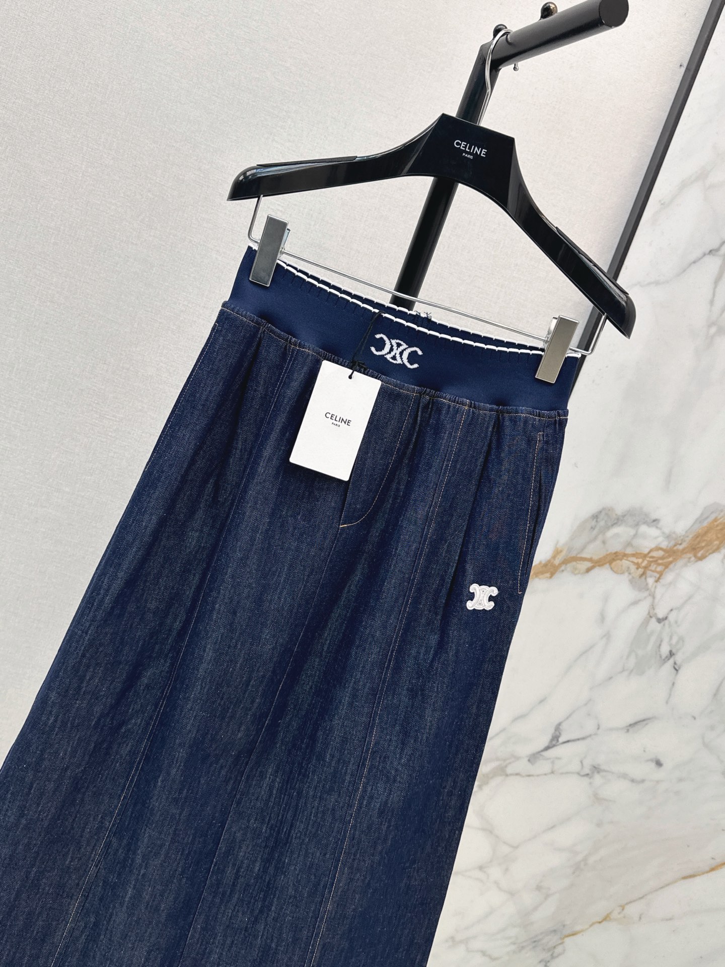 Celi 26ss denim skirt