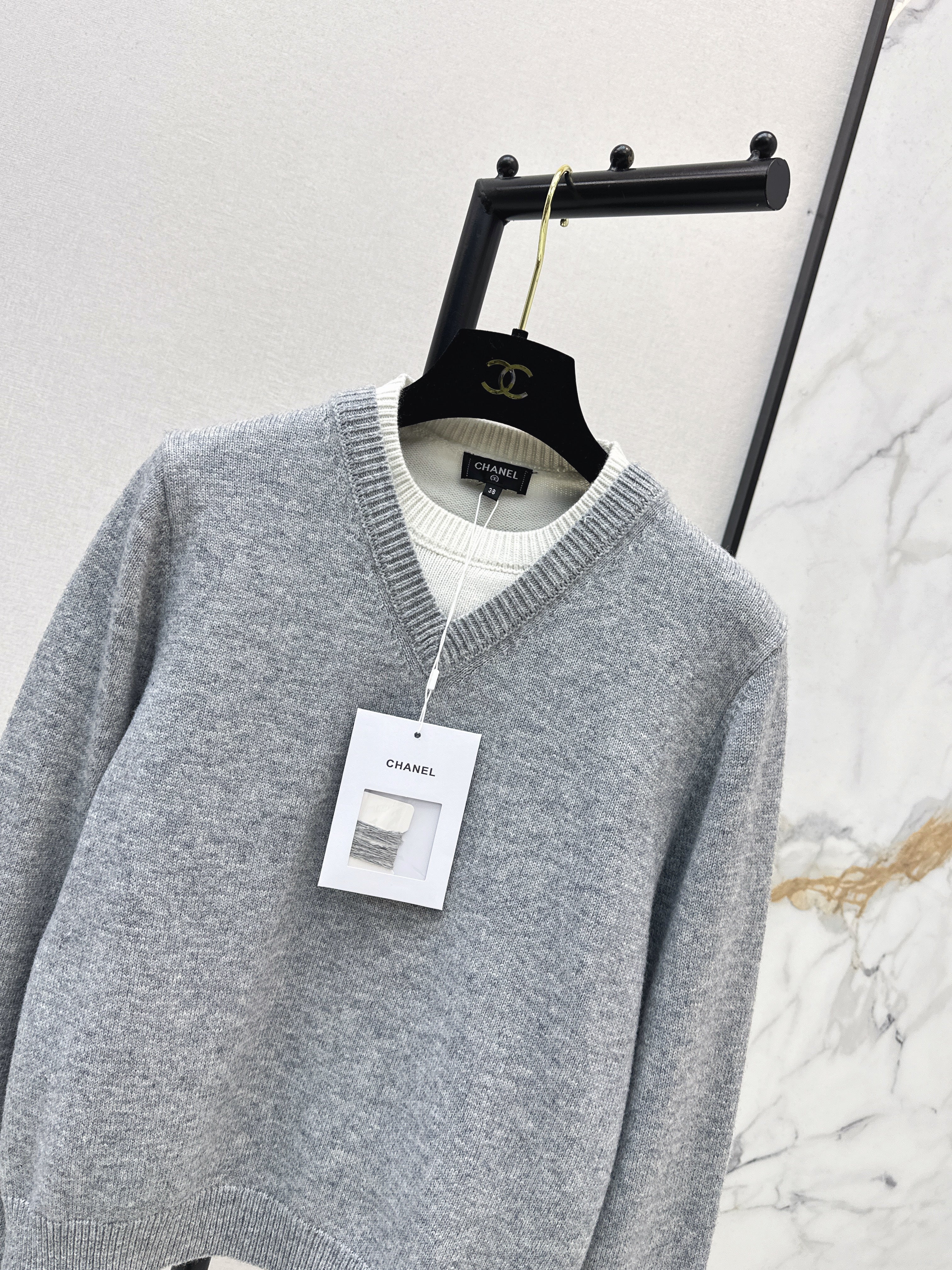 Chan 26ss 2in1 knitwear