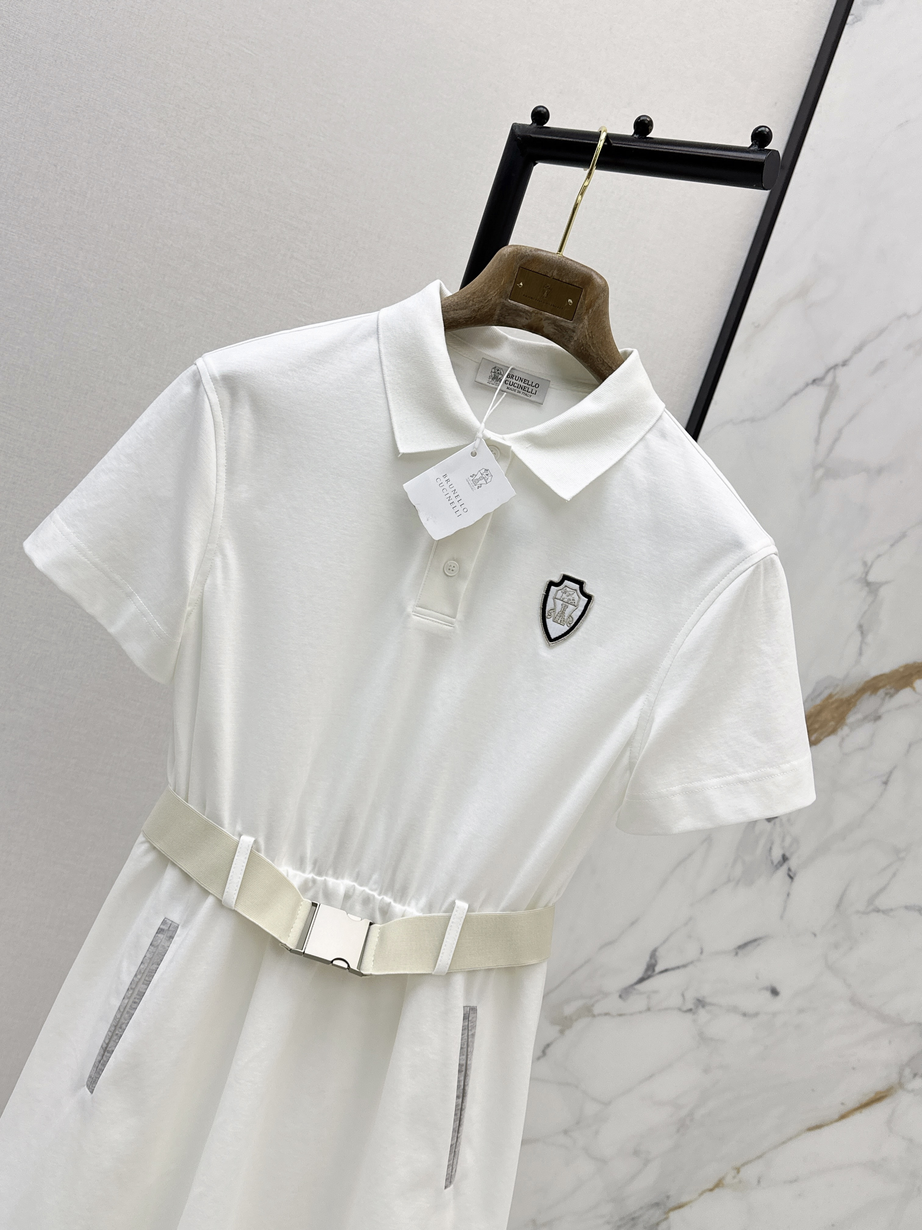 Brun 26ss polo dress