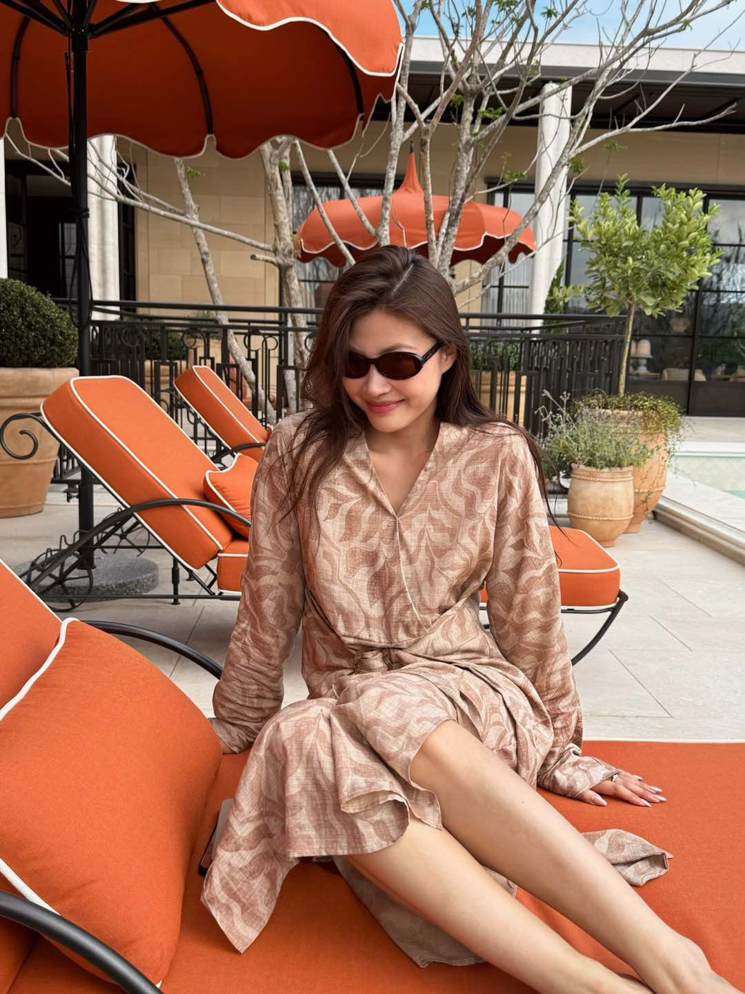 Brun 26ss print dress