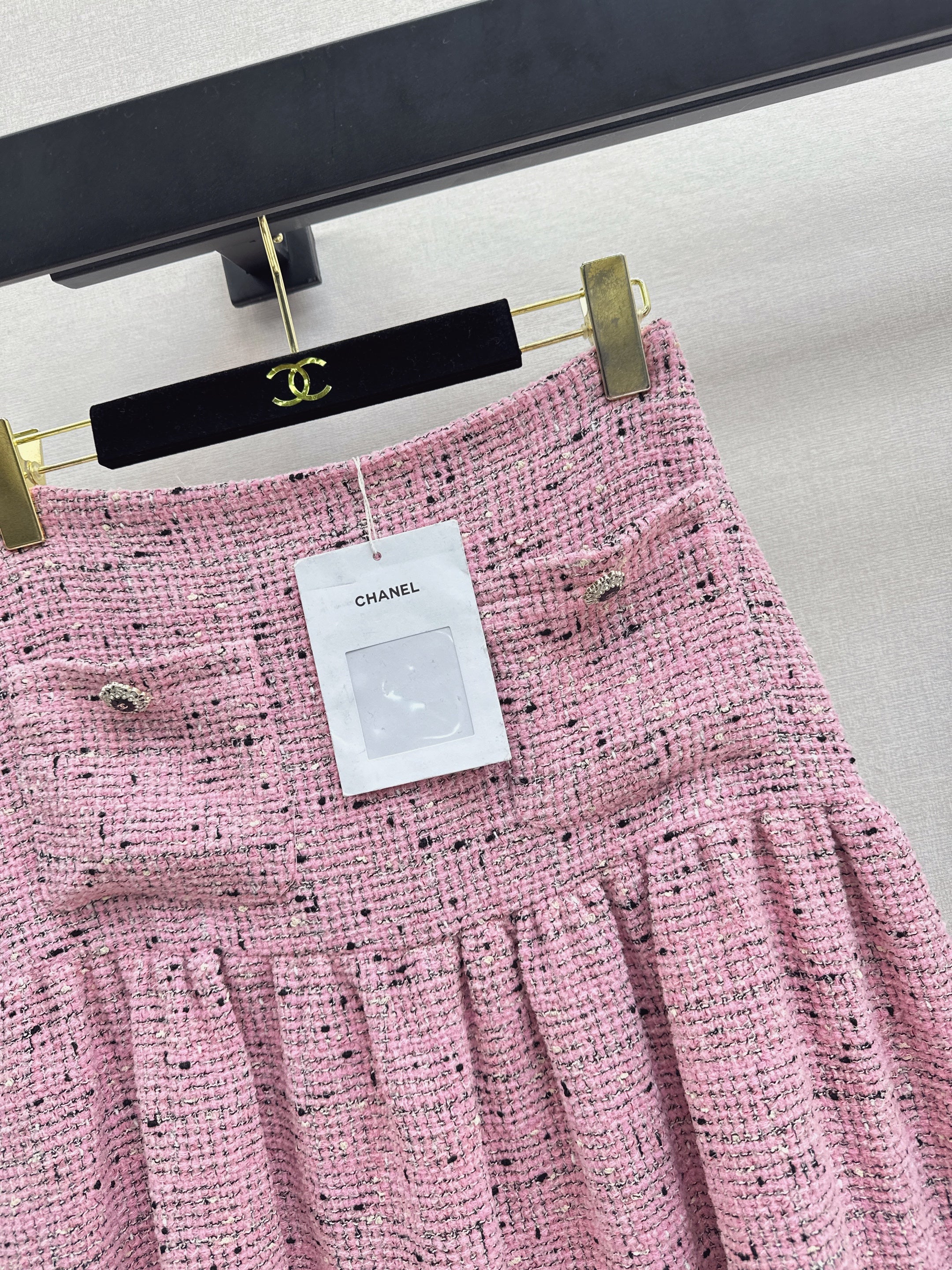 Chan 26ss woven skirts