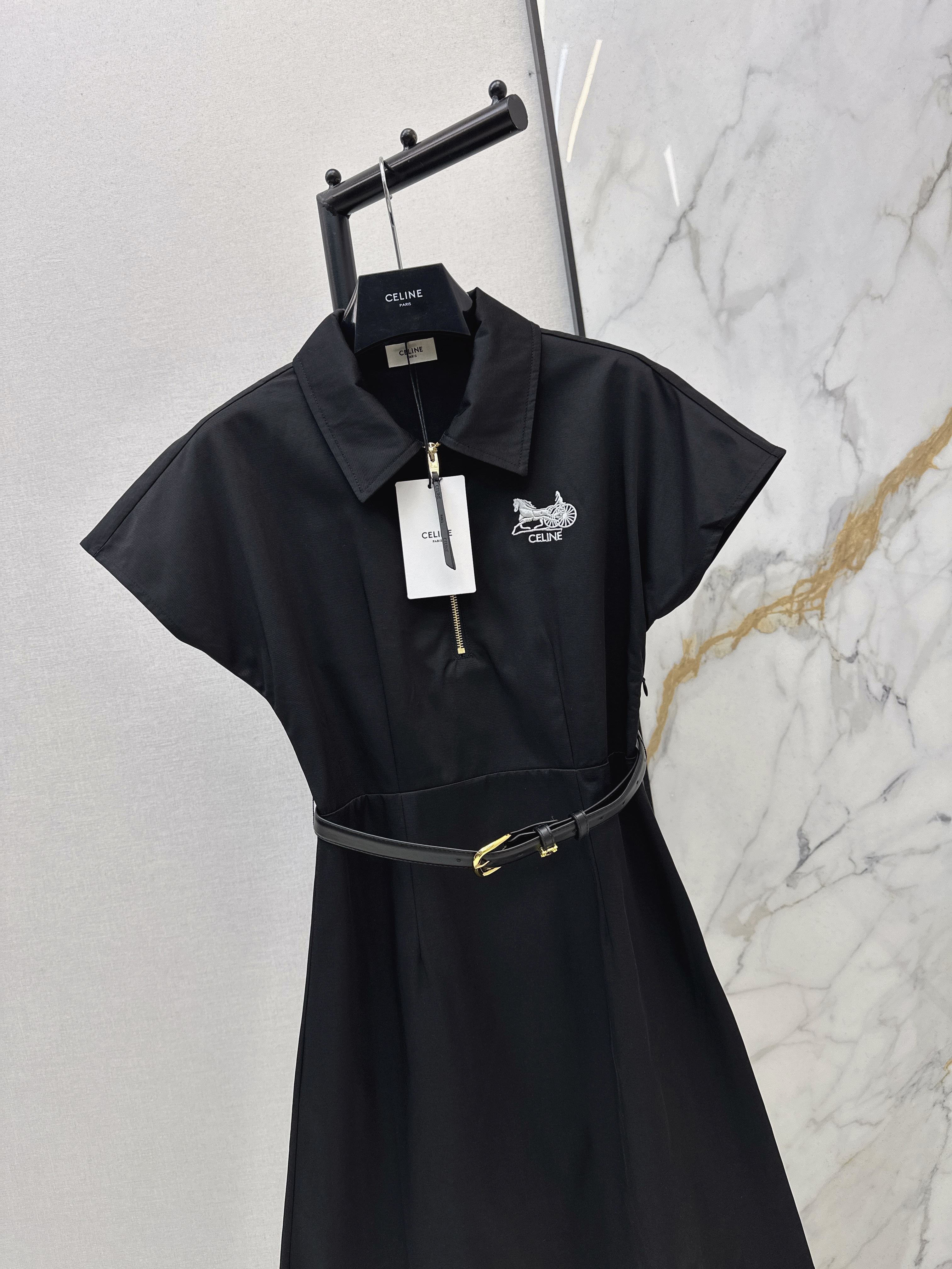 Celi 26ss belted dress