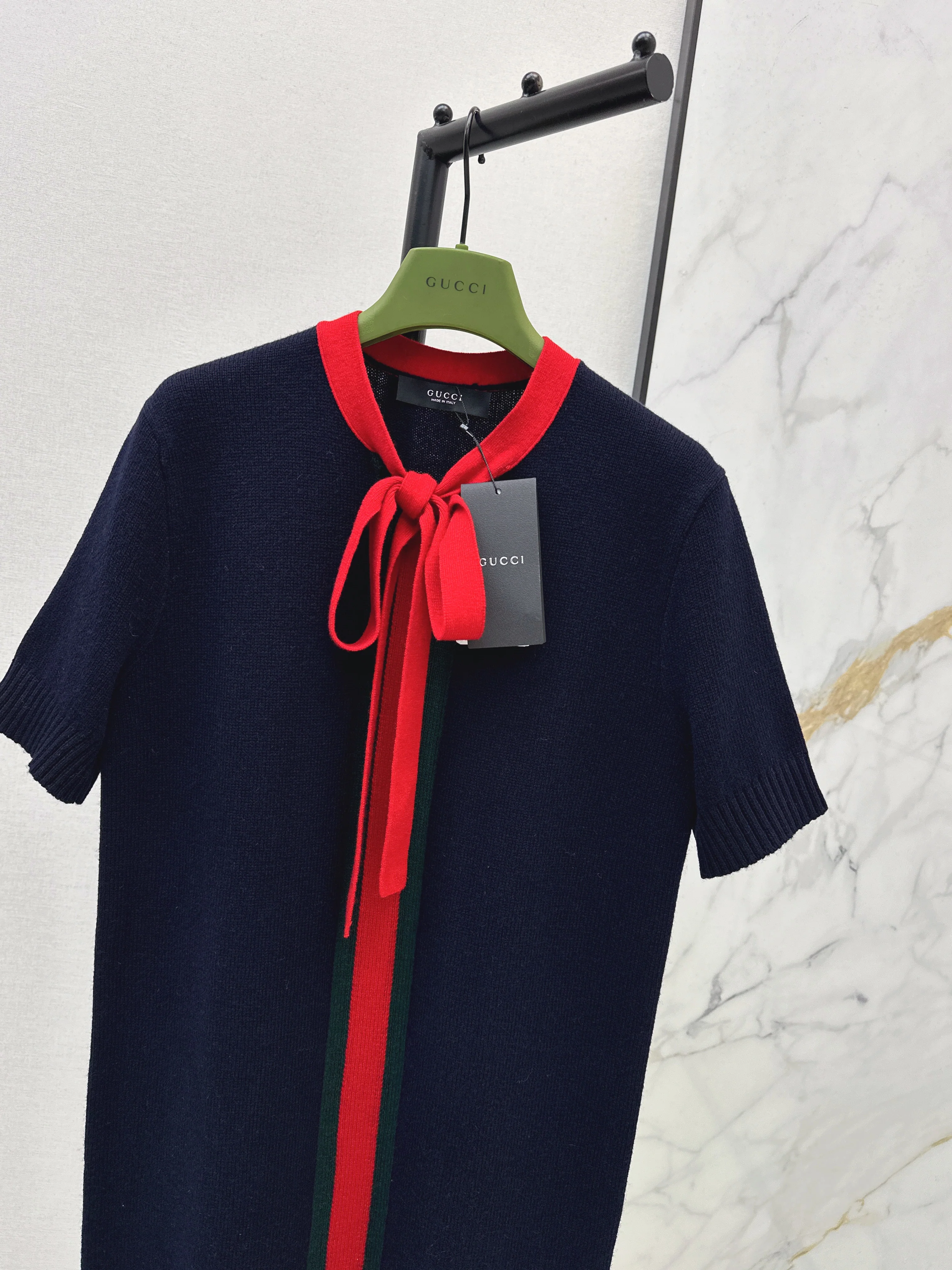 Gucc 26ss knitted dress