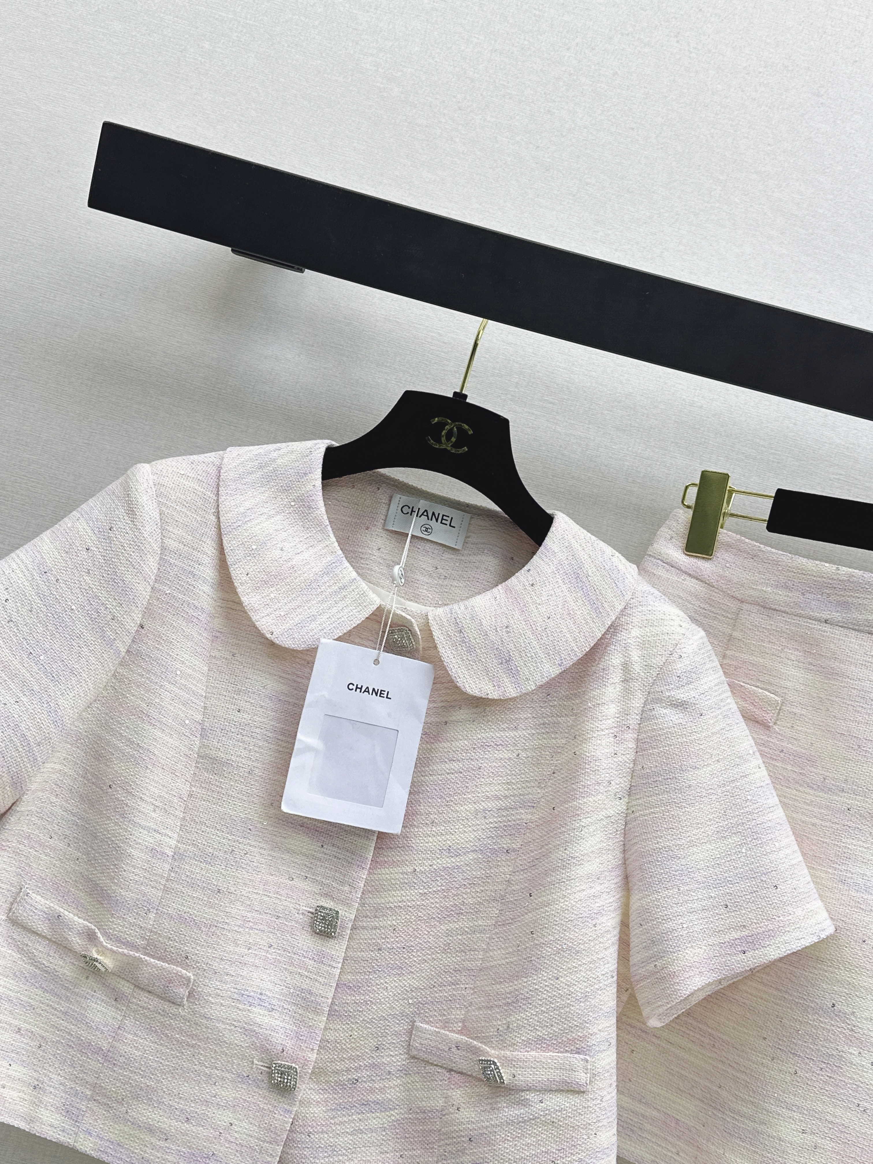 Chan 26ss tweed outfit set