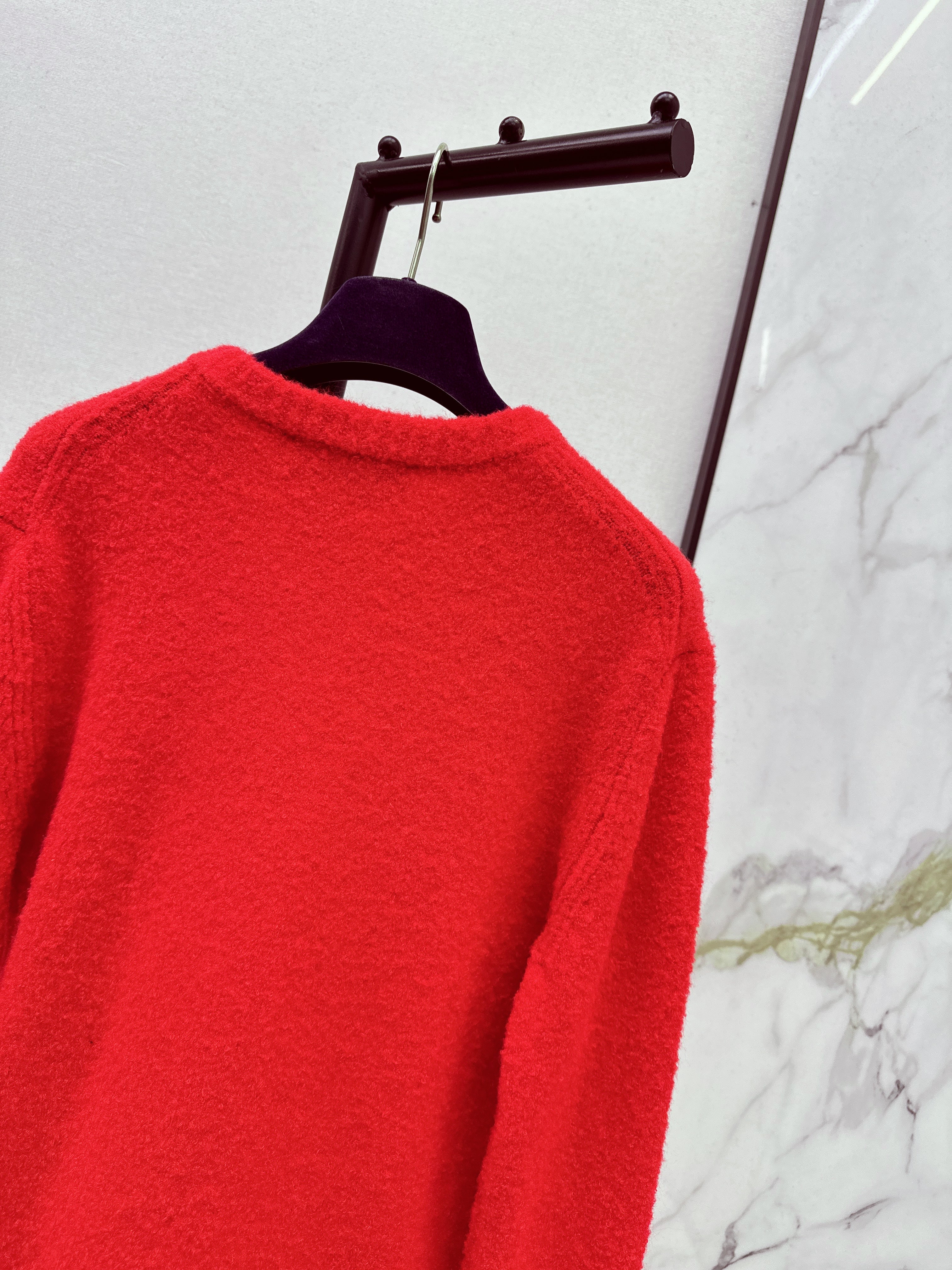 Louis 26ss wool cardigan