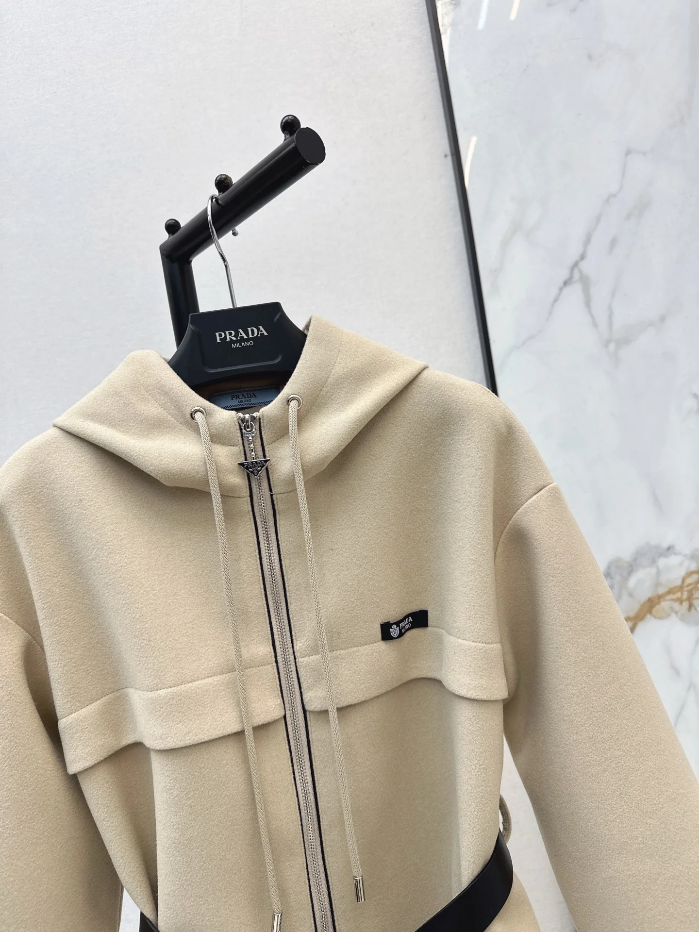 Prad 25fw hooded jacket