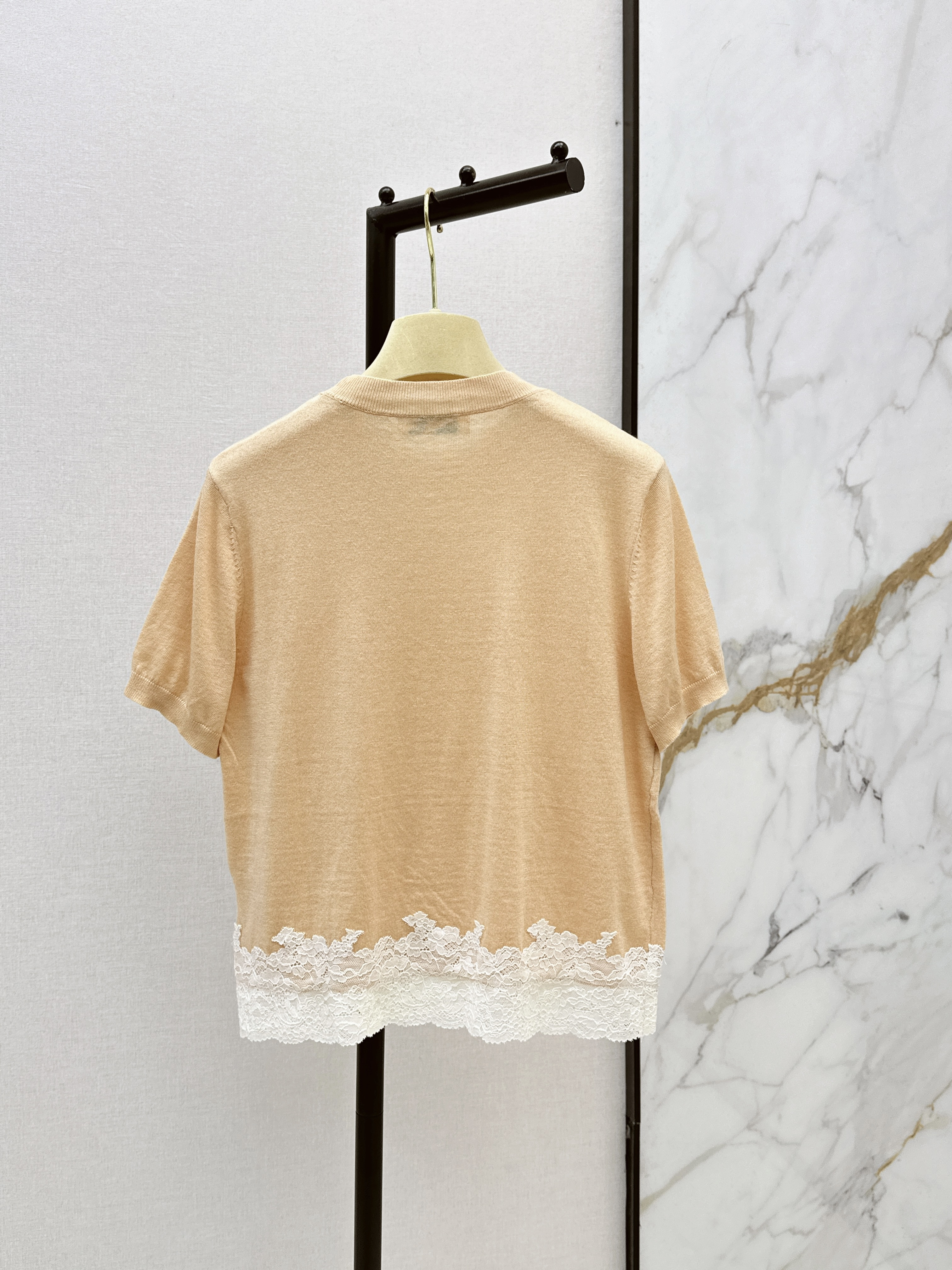 Miu 26ss contract lace knitwear