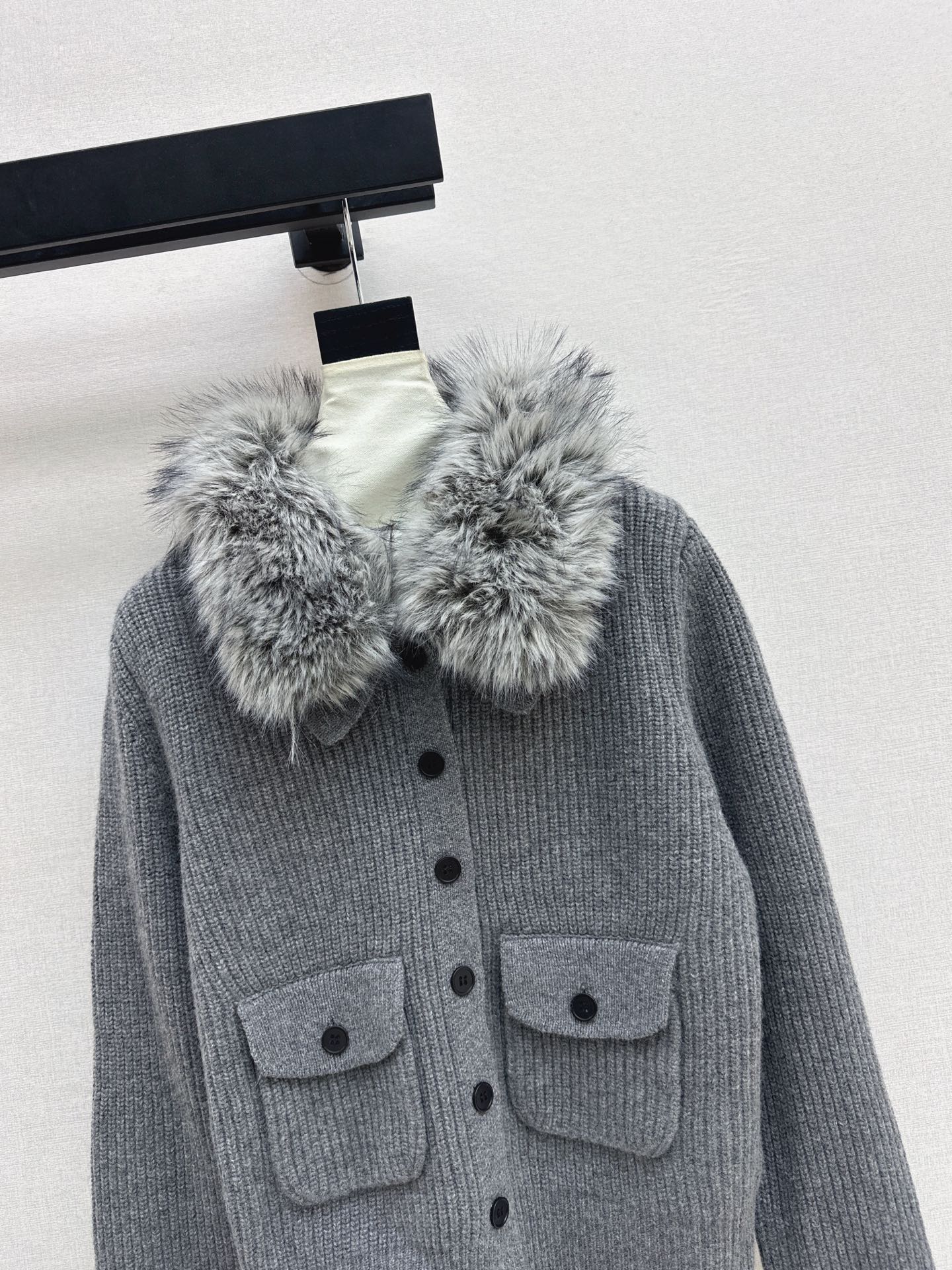 Fend 25fw wool cardigan jacket