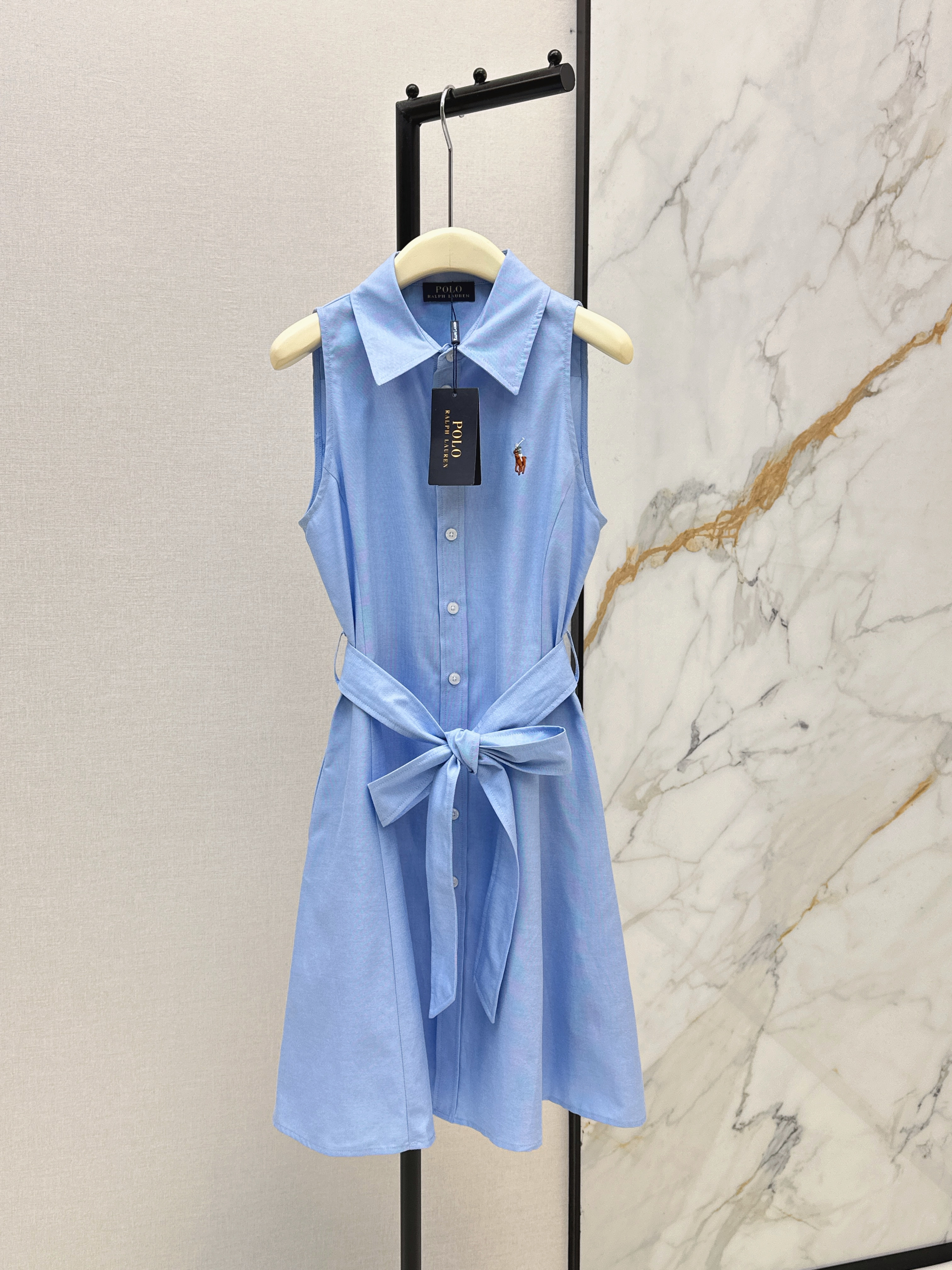 Ralp 26ss sleeveless shirt dress