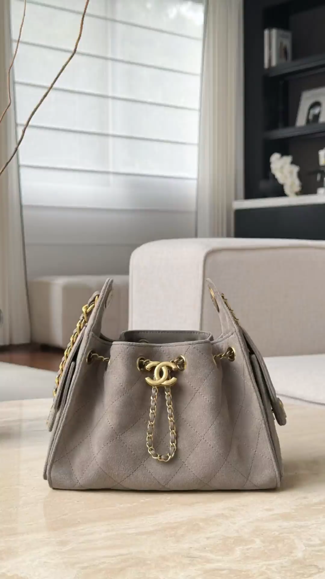 Chan 26C mini hobo bag
