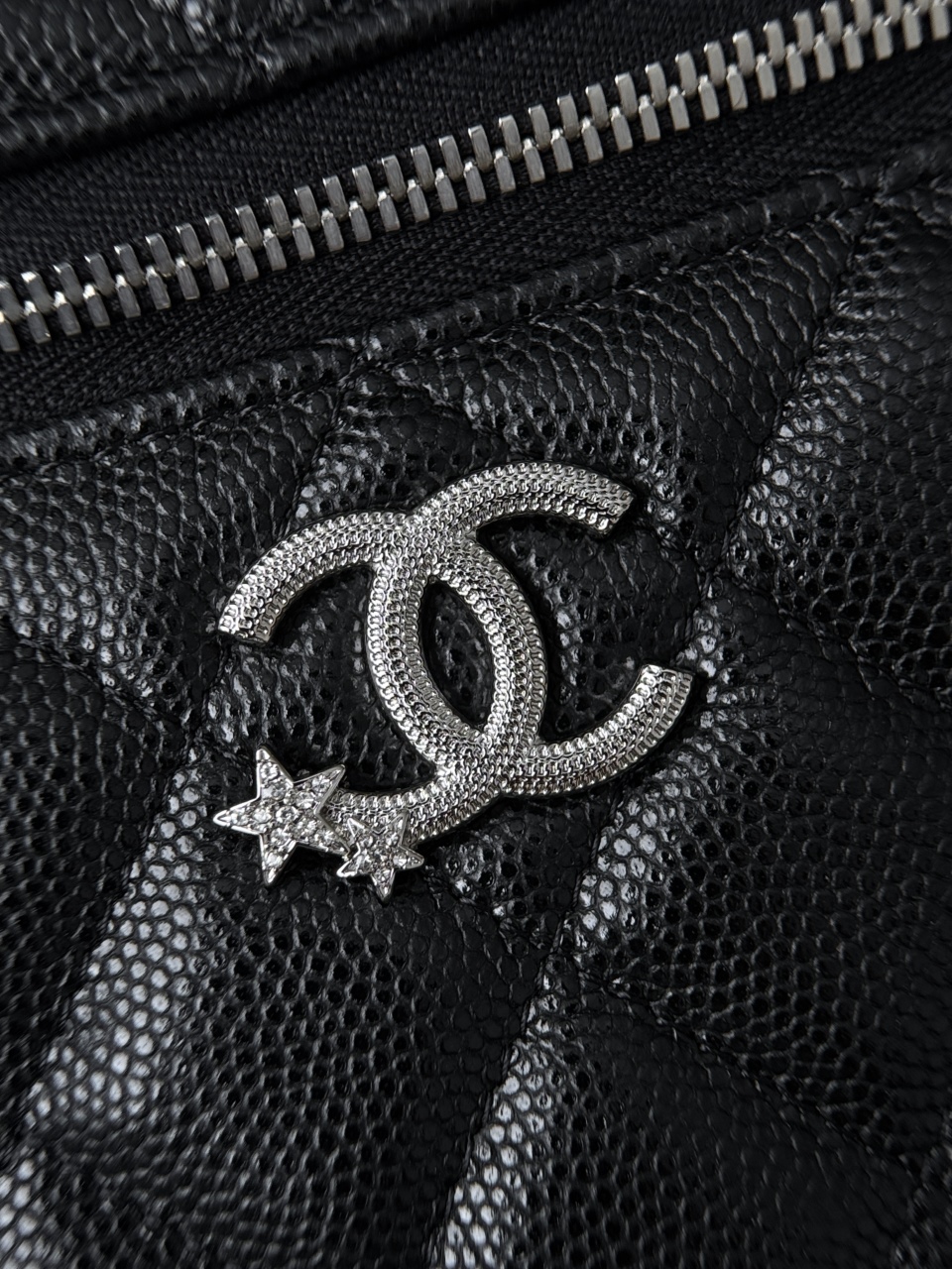 Chan 25B star rhinestone lp box bag