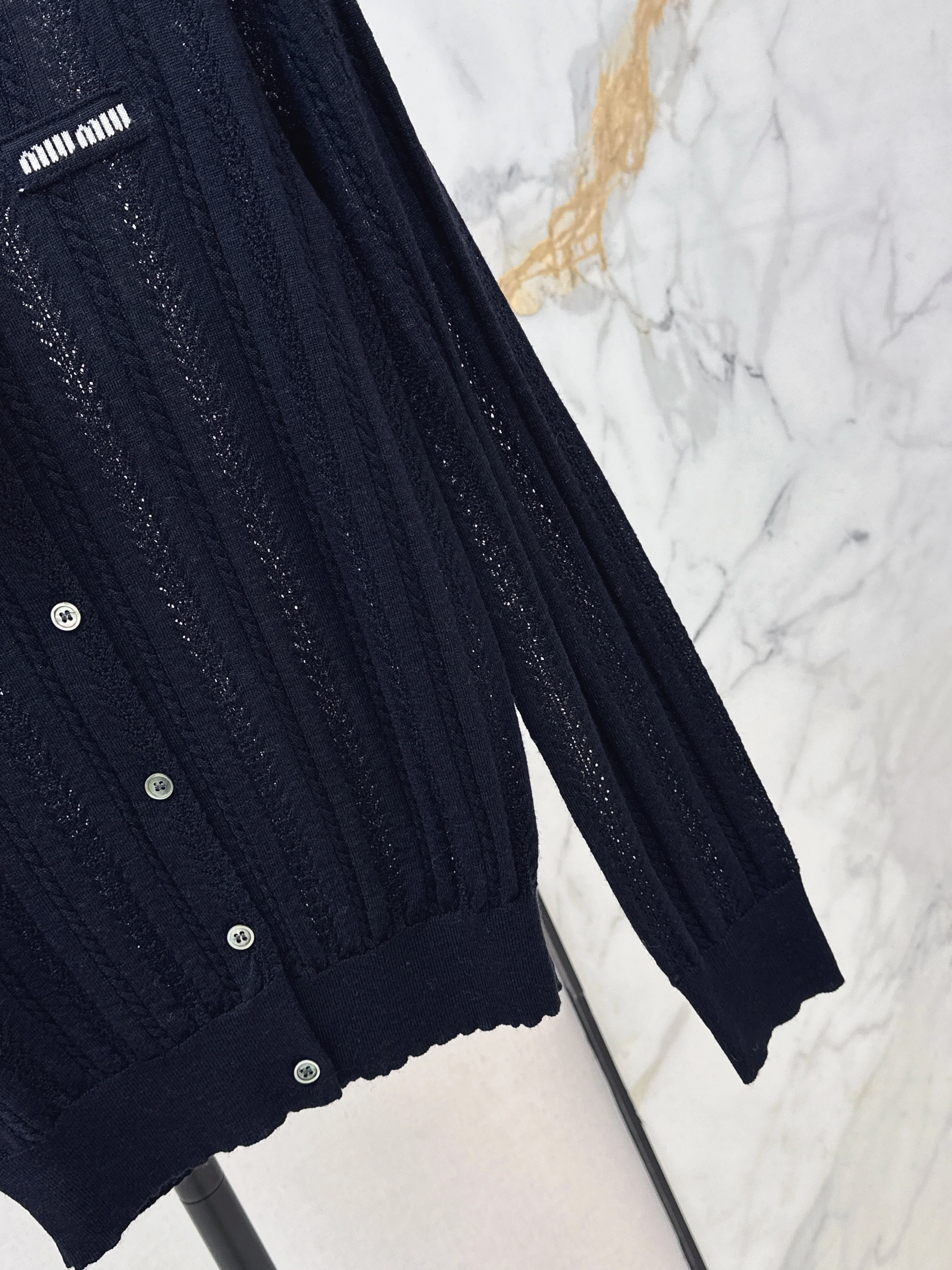 Miu 26ss knit cardigan