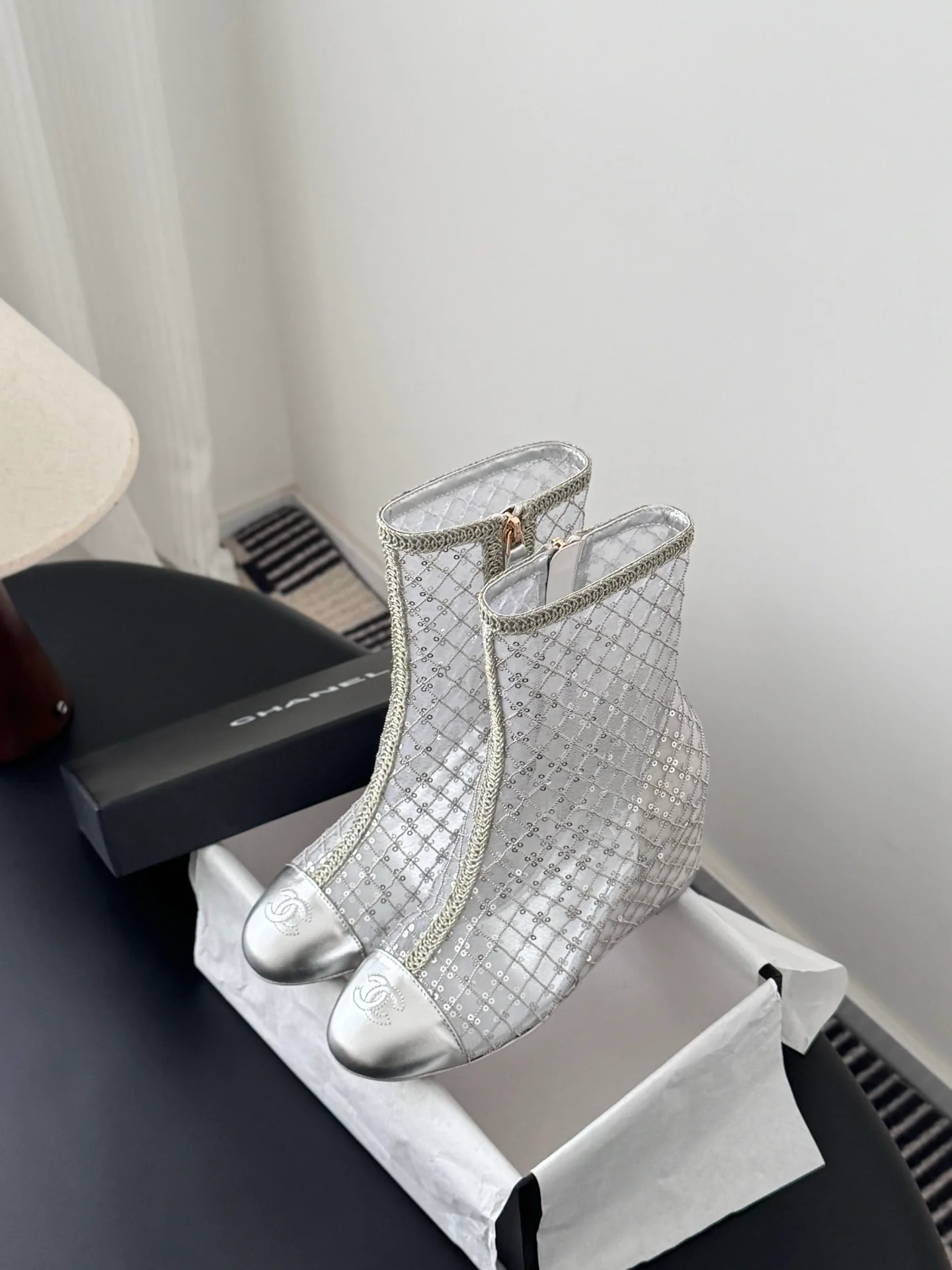 Chan 26ss wedge boots