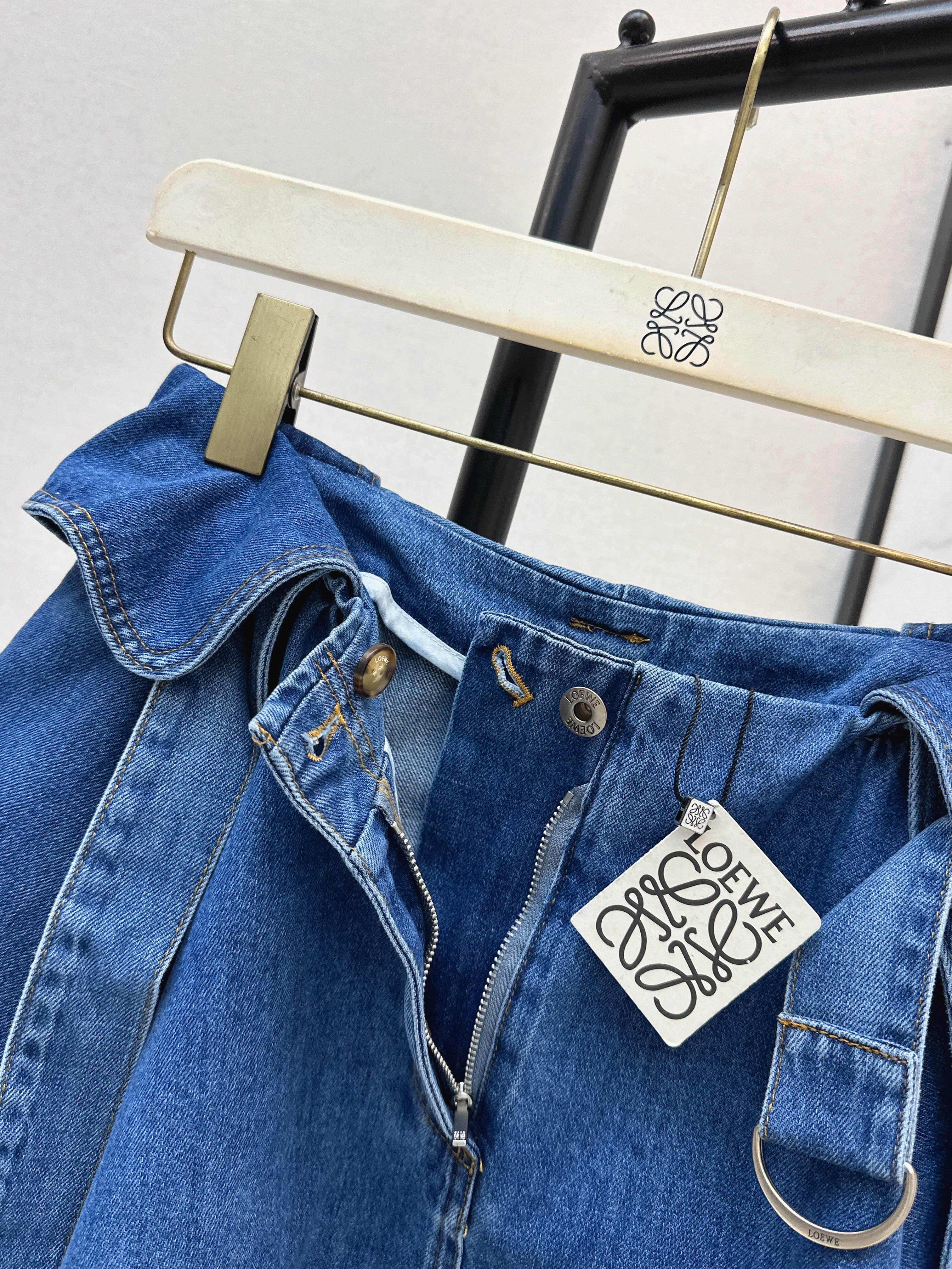 Loe 26ss denim skirt