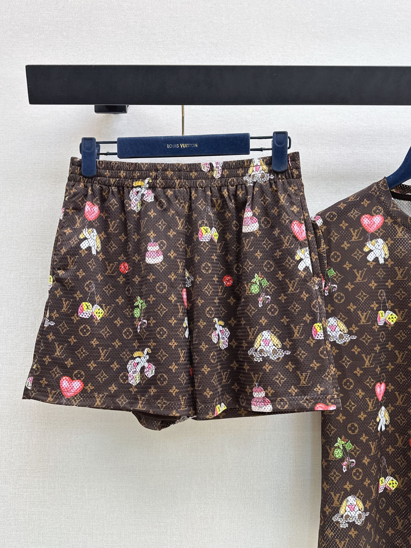Loui 26ss monograw print suit