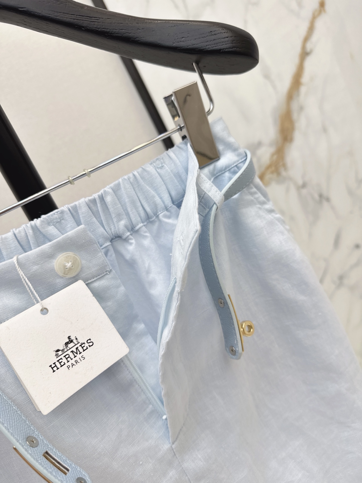 Her 26ss belted skirt