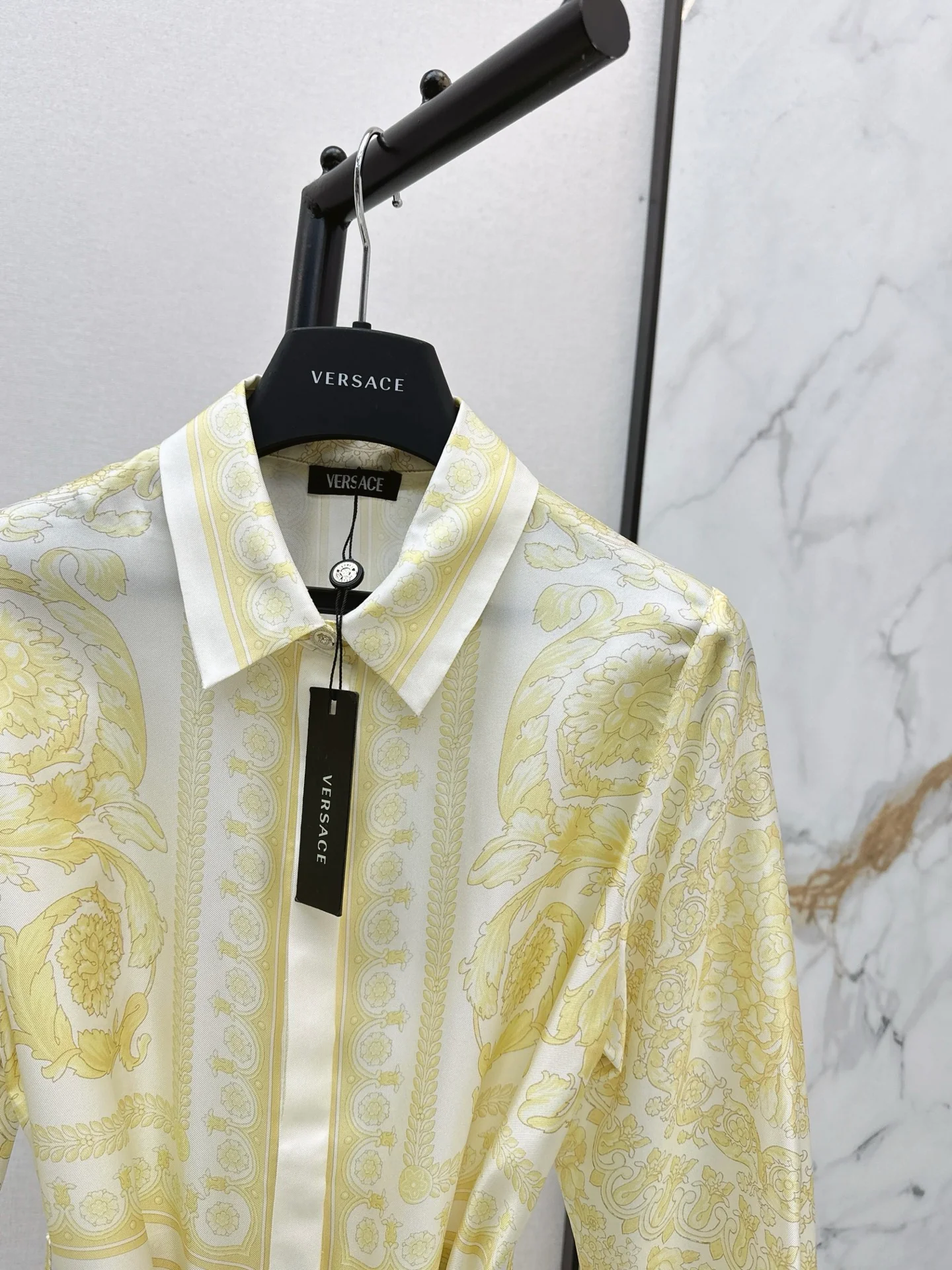 Vers 25fw silk dress