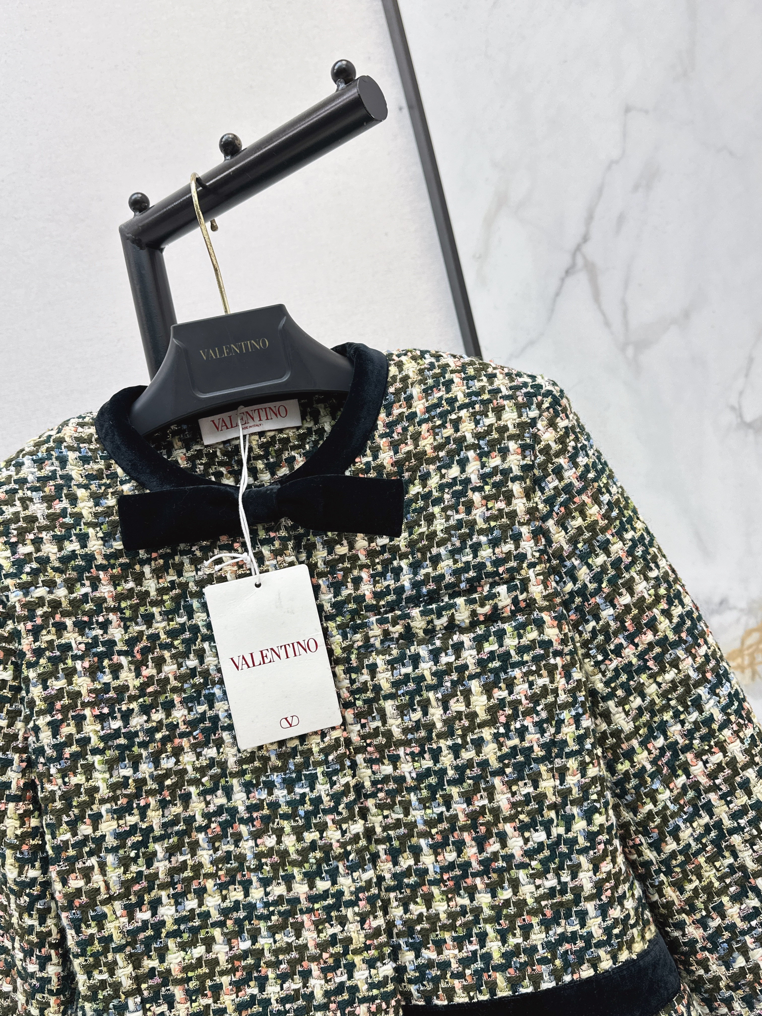 Valen 26ss tweed jacket
