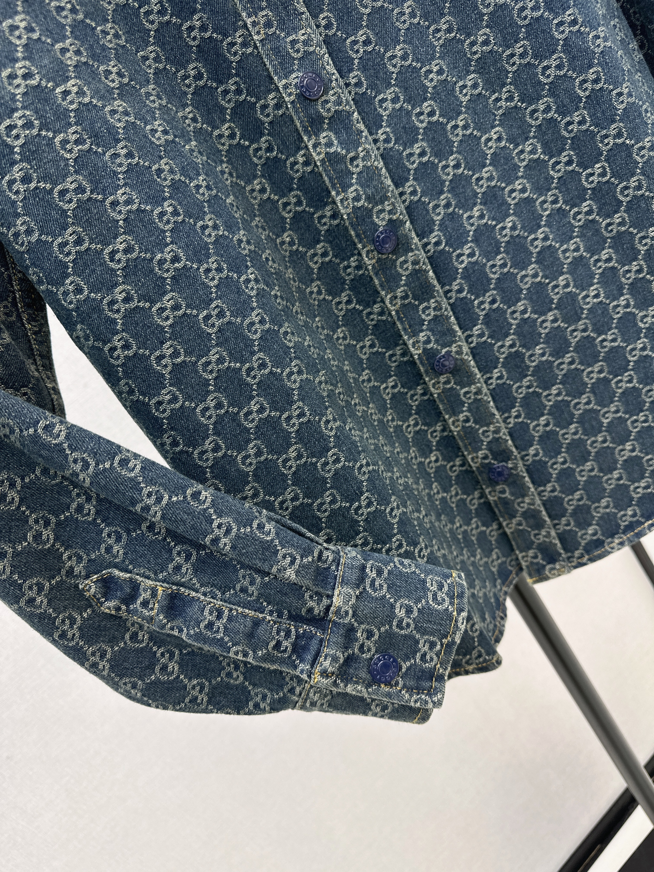 Guc 26ss denim shirt jacket