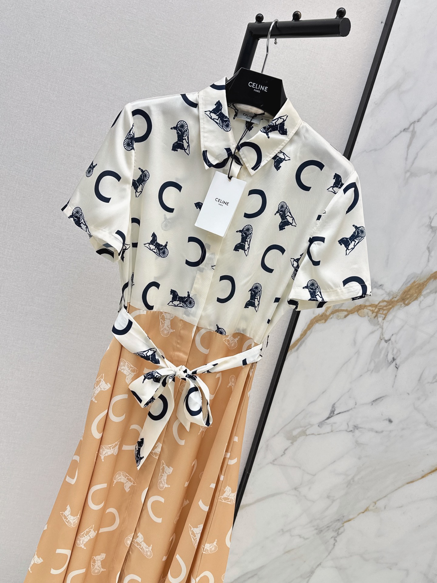 Celi 26ss print dress