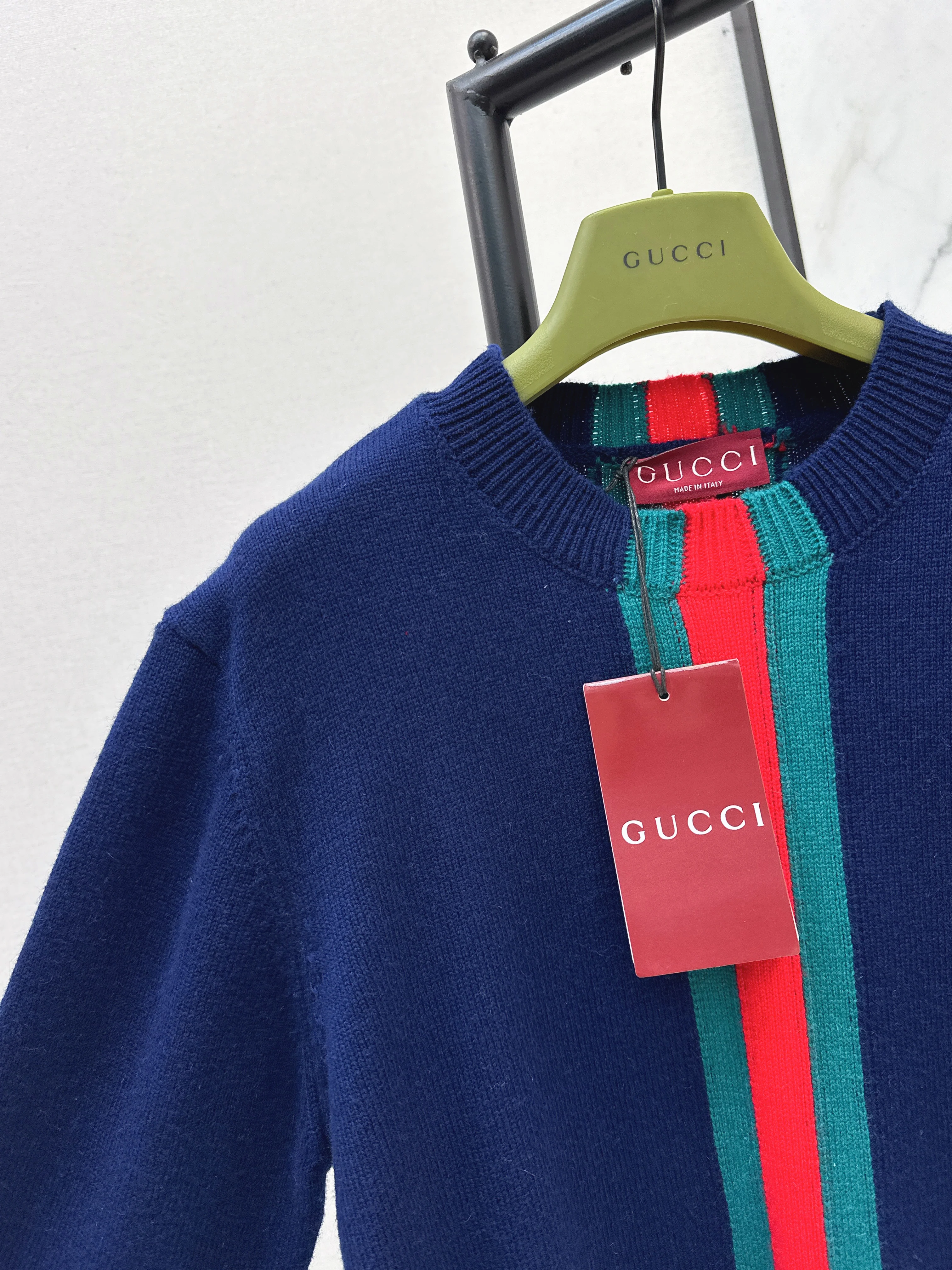 Gucc 26ss cashmere pullover sweater