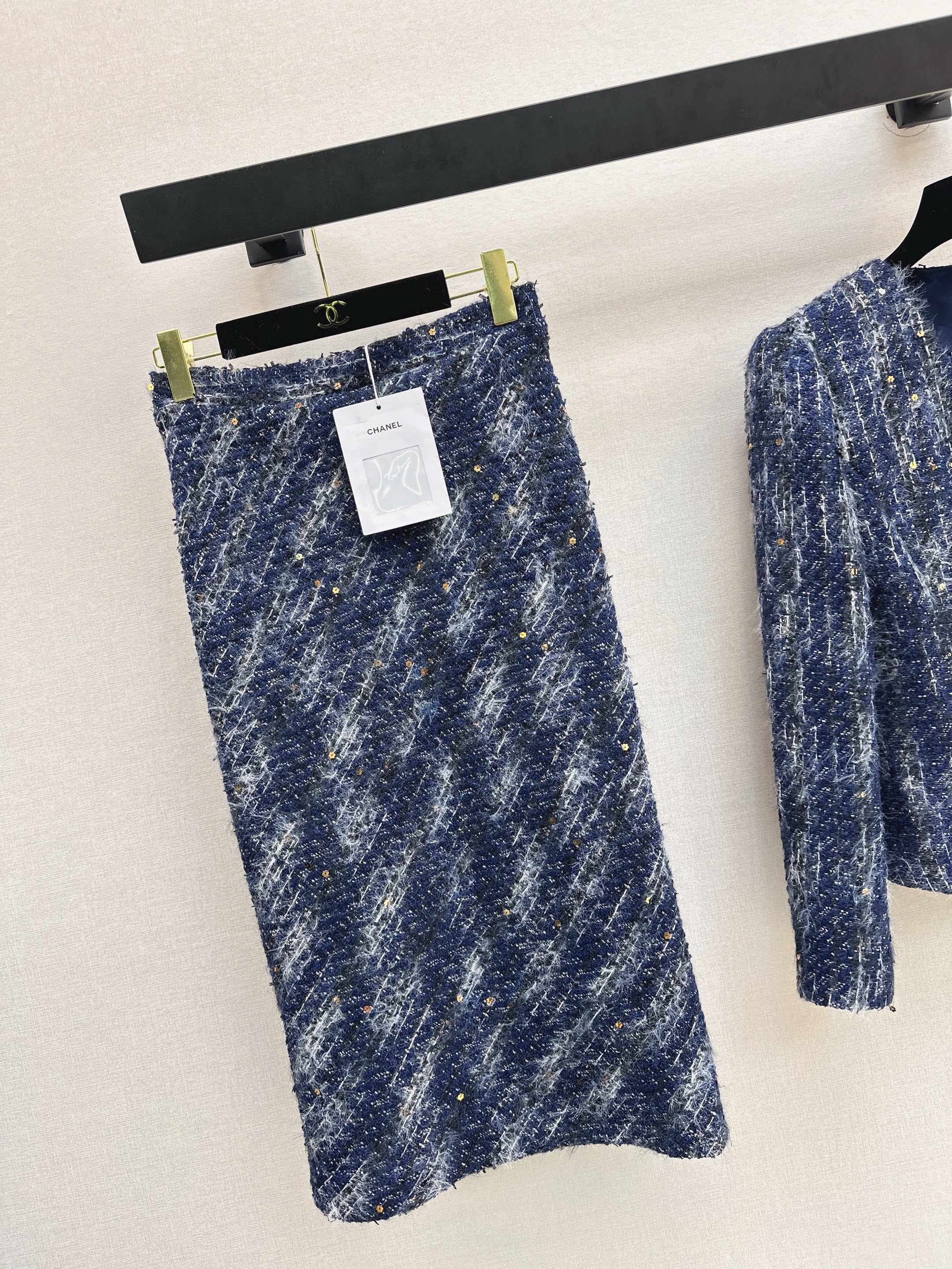 Chan 26ss woven skirts