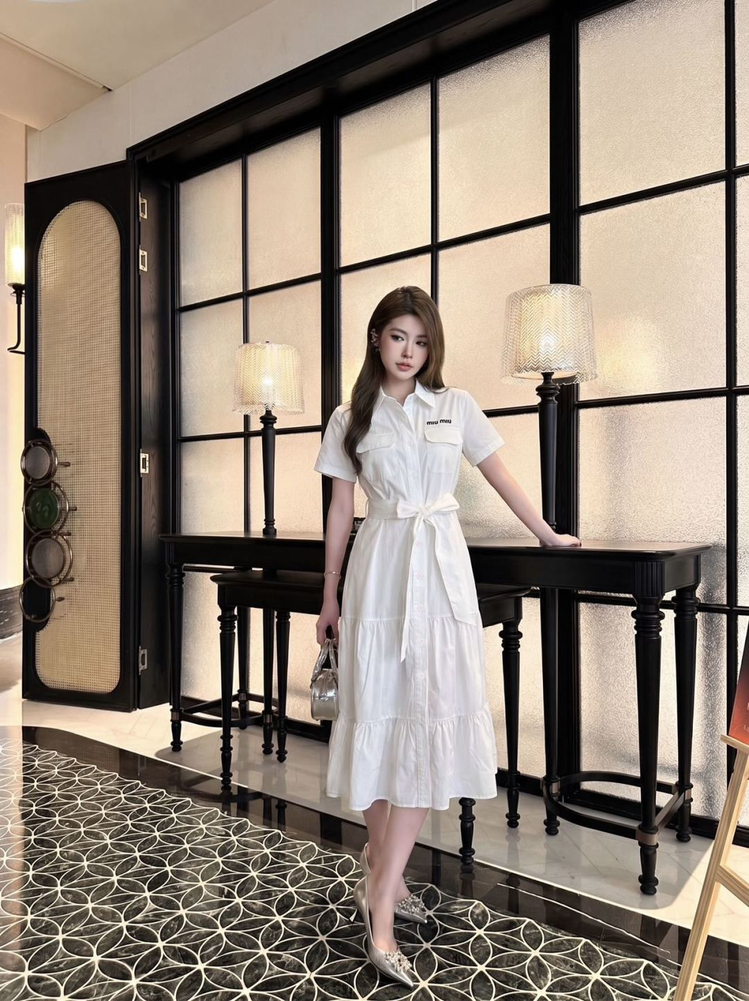 Miu 26ss shirt dress