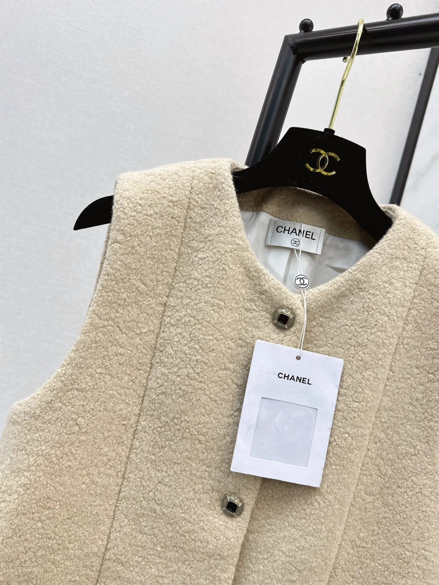 Chan 25fw woolen vest waistcoats