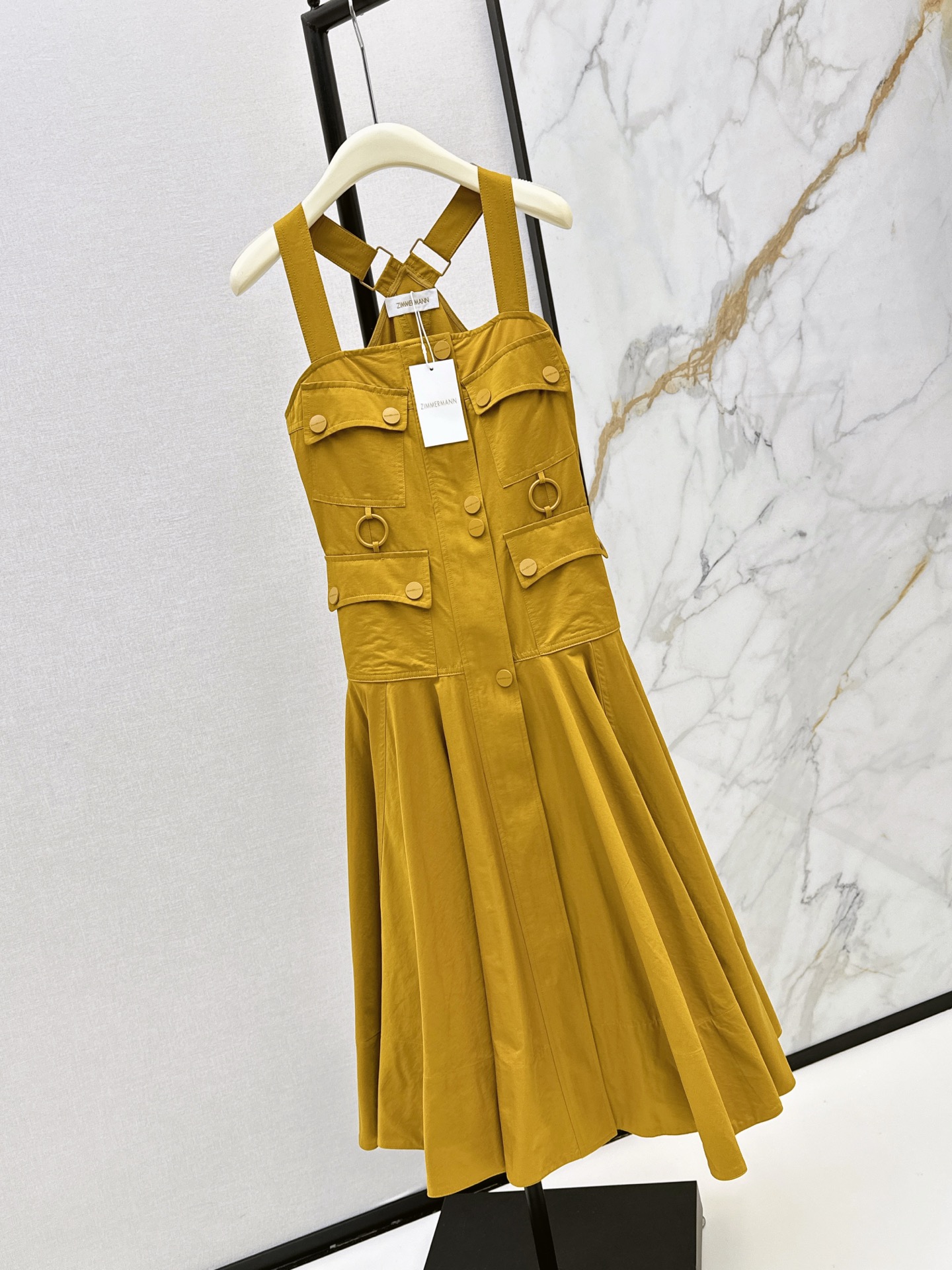 Zimm 26ss caargo slip dress