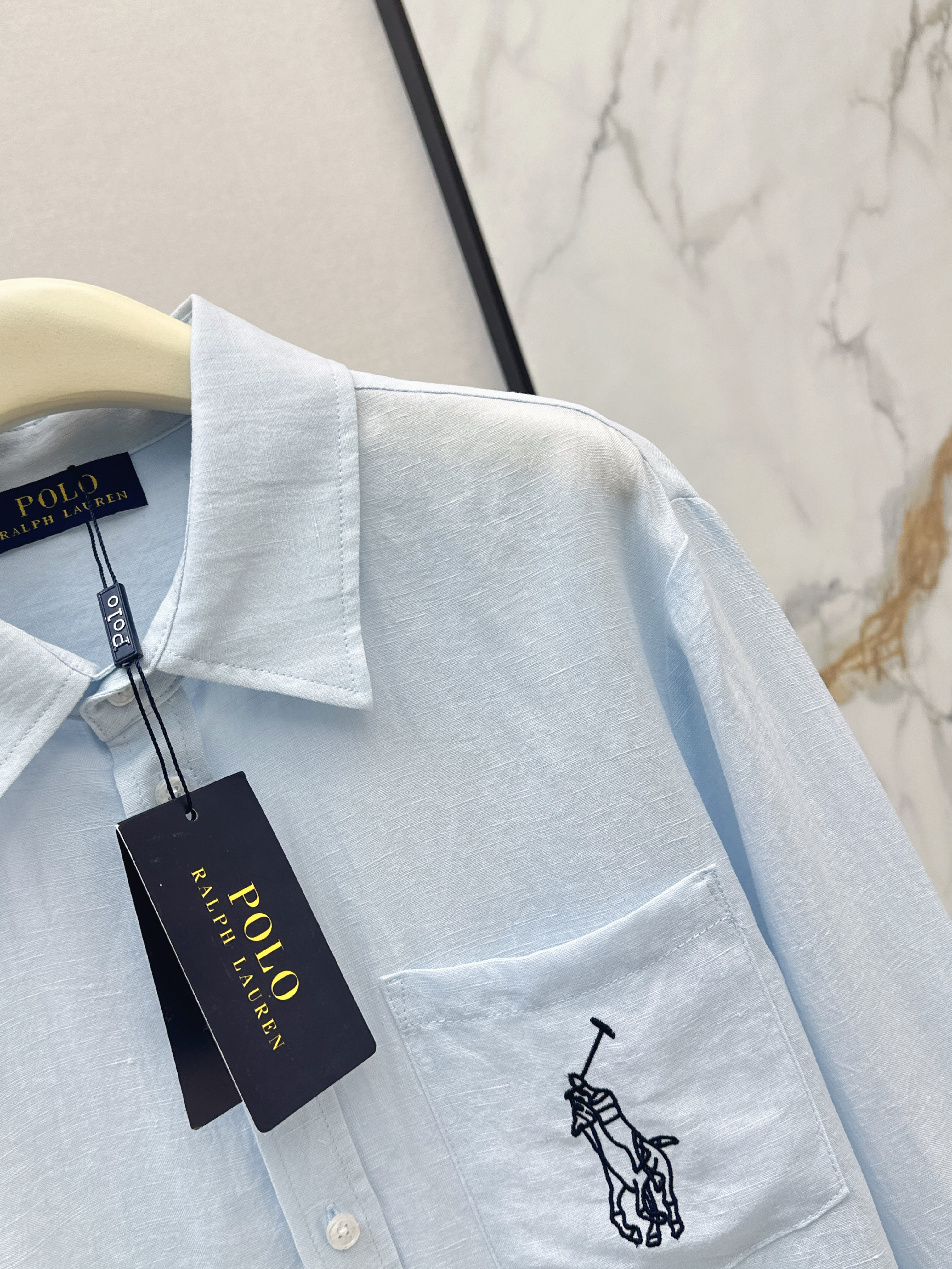 Ralp 26ss embroidery shirt