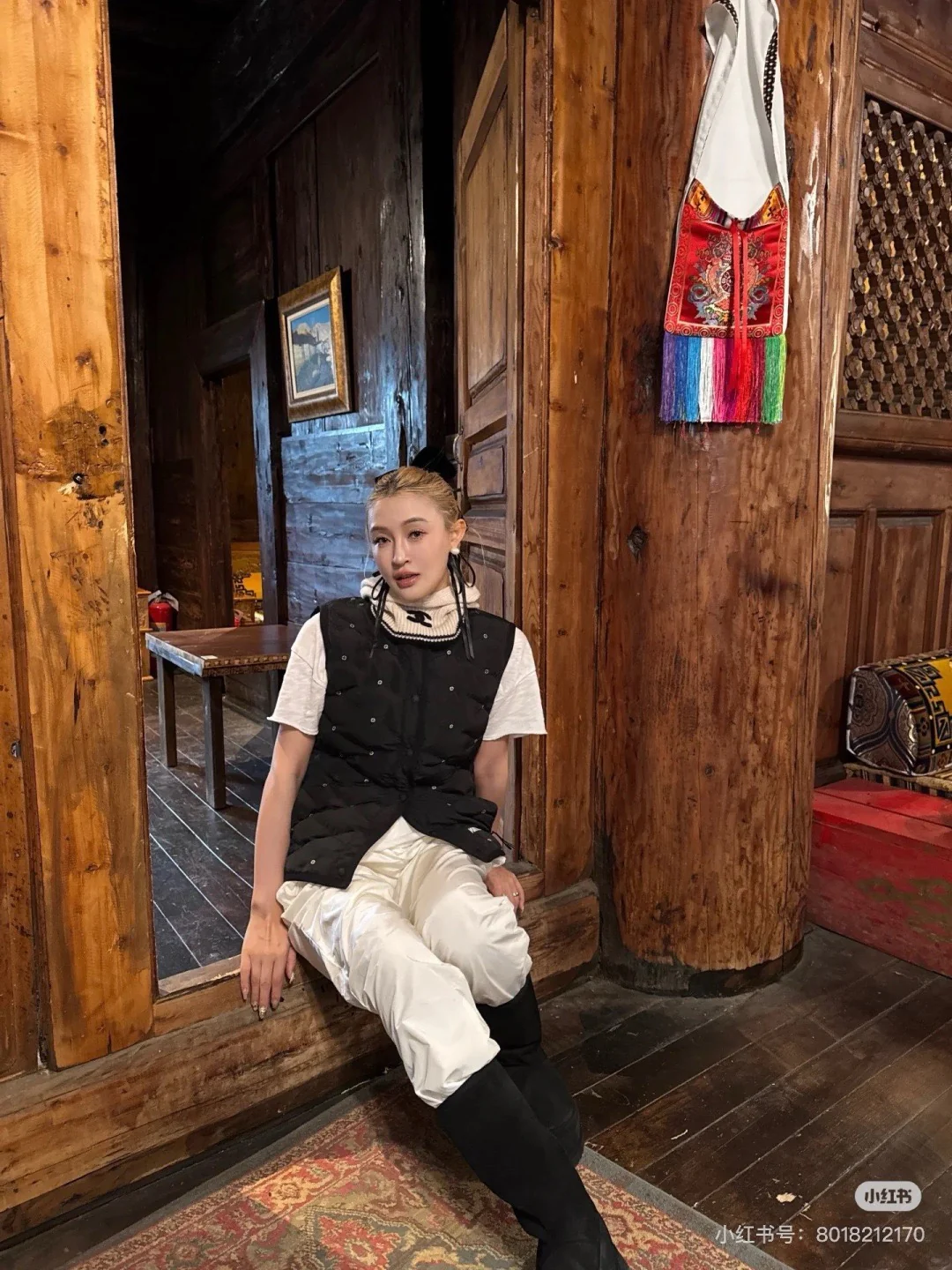 Louis 25fw padded vest jacket