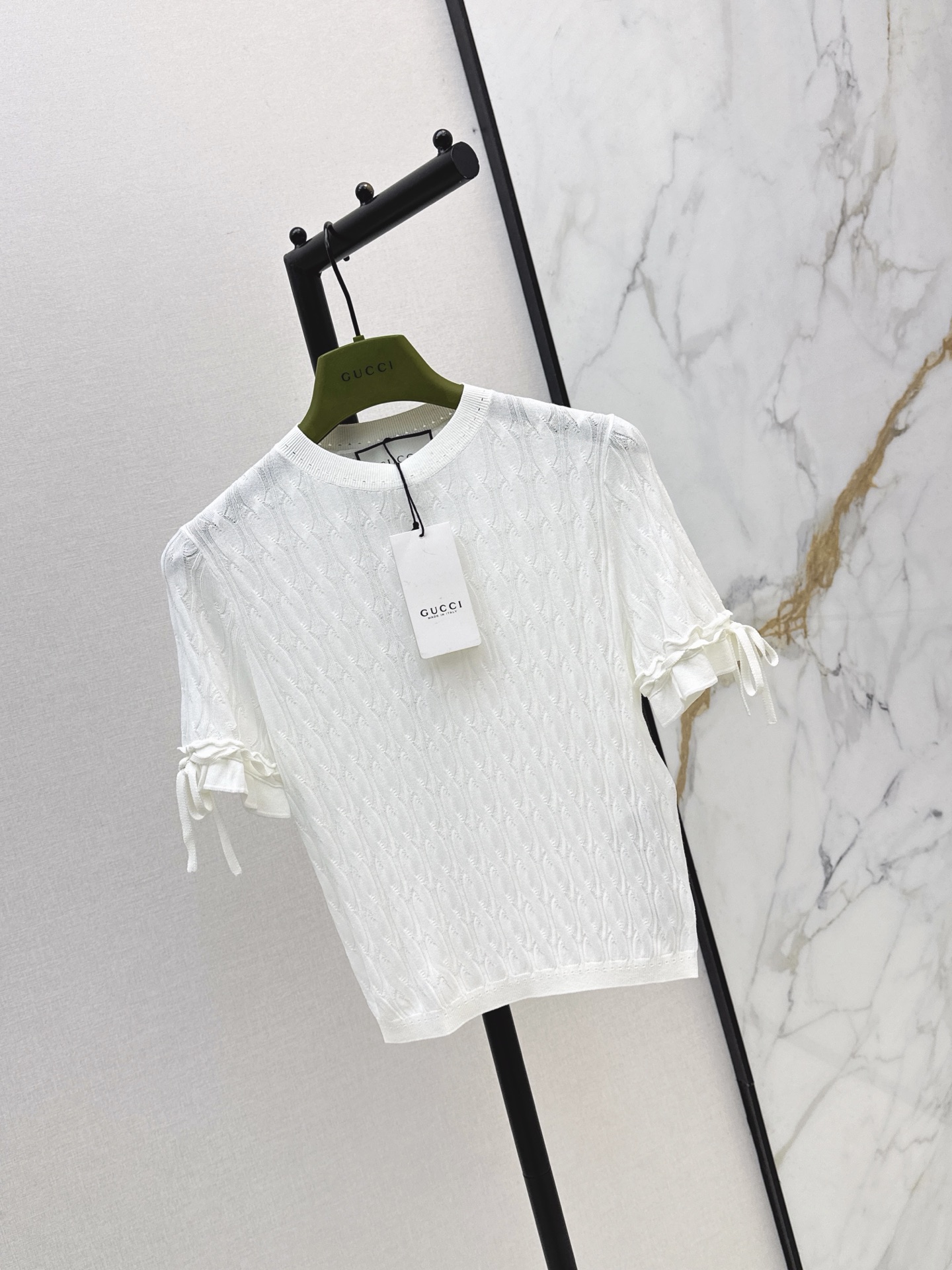 Guc 26ss cable knit top