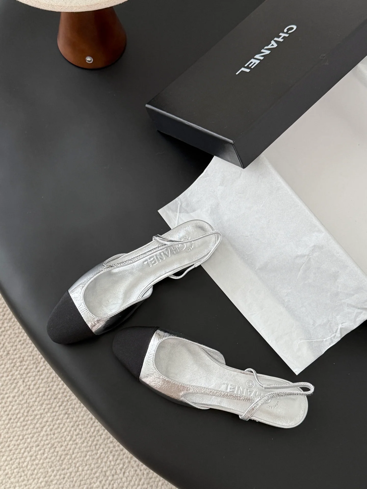 Chan 25fw slingback sandals