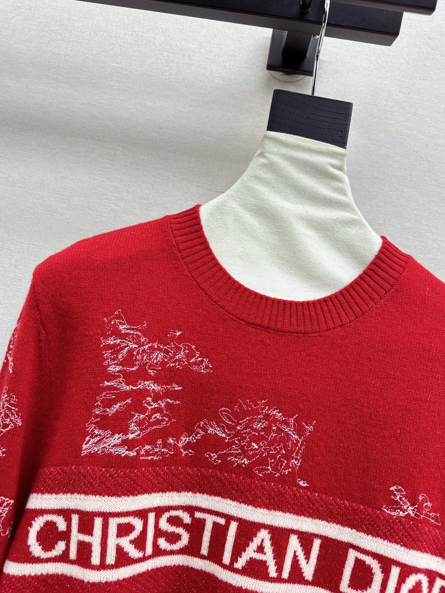 CD 26ss embroidery sweater