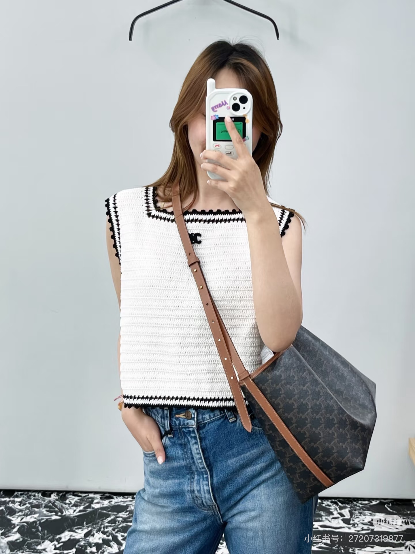 Celi 26ss sleeveless knit vest