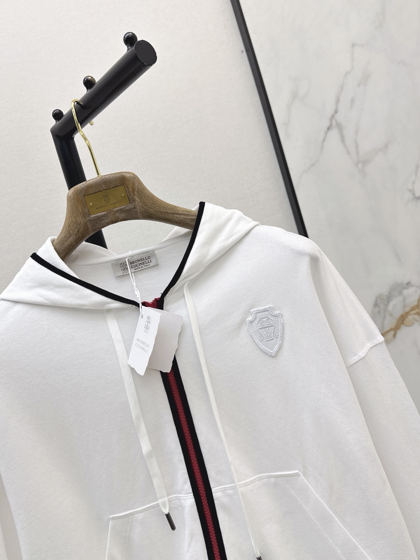 Brun 26ss hooded jacket