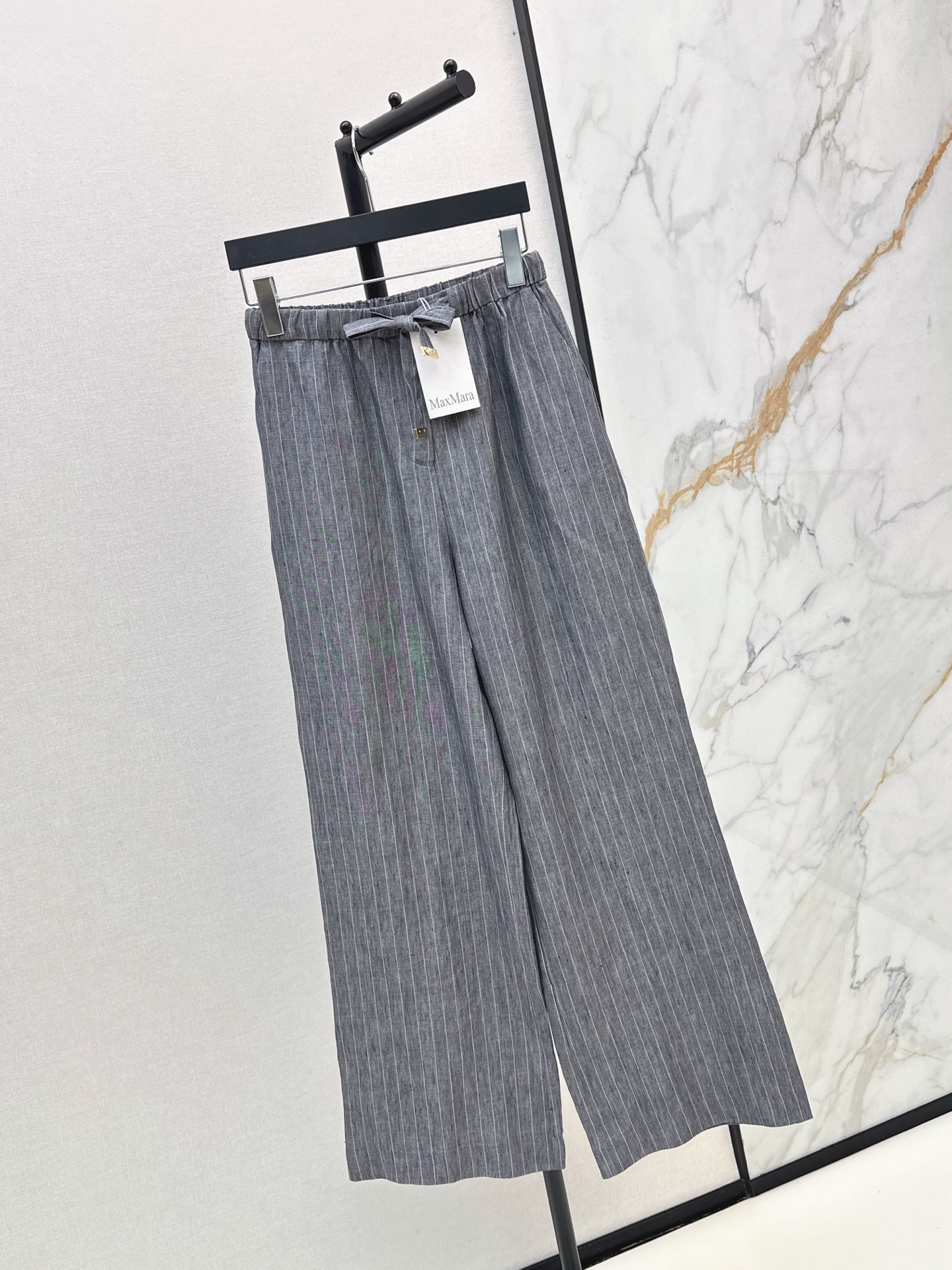 Max 26ss stripe suit pants