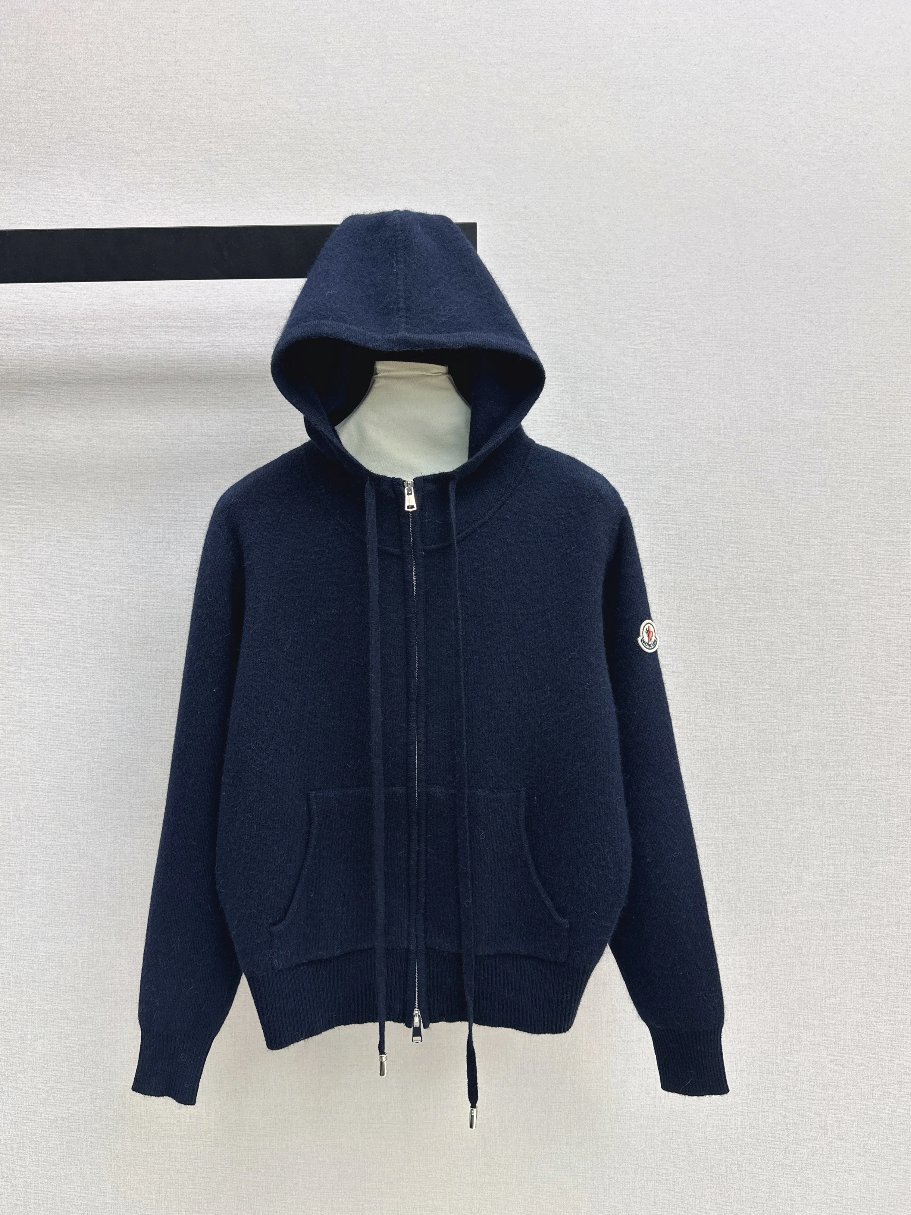 Monc 26ss hooded cardigan