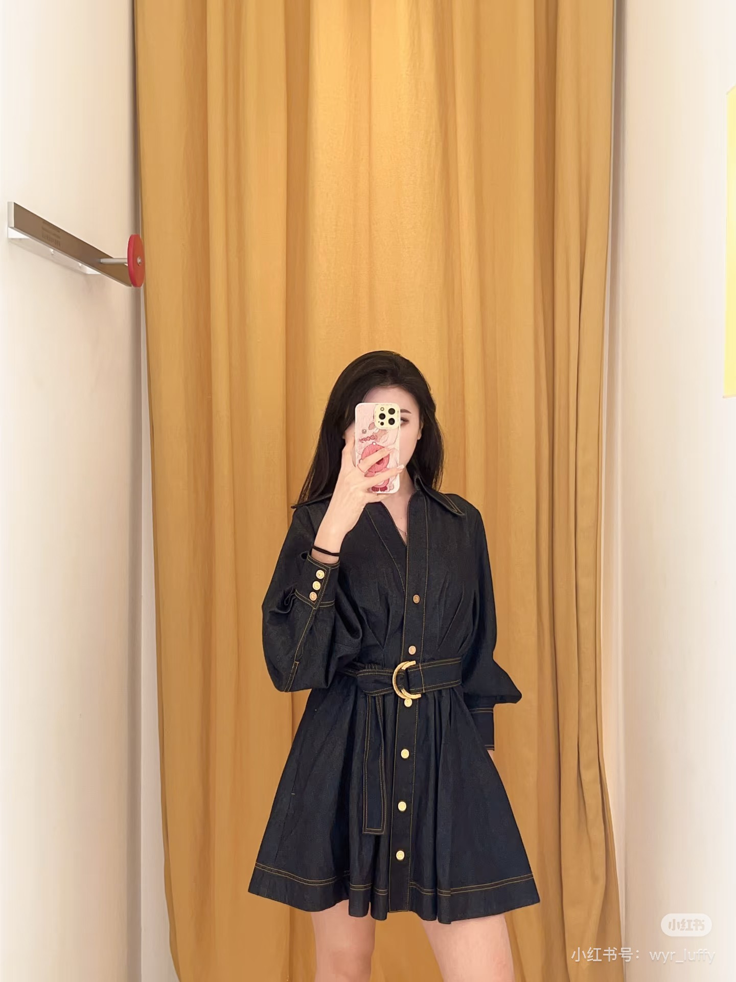 Zimm 26ss denim dress