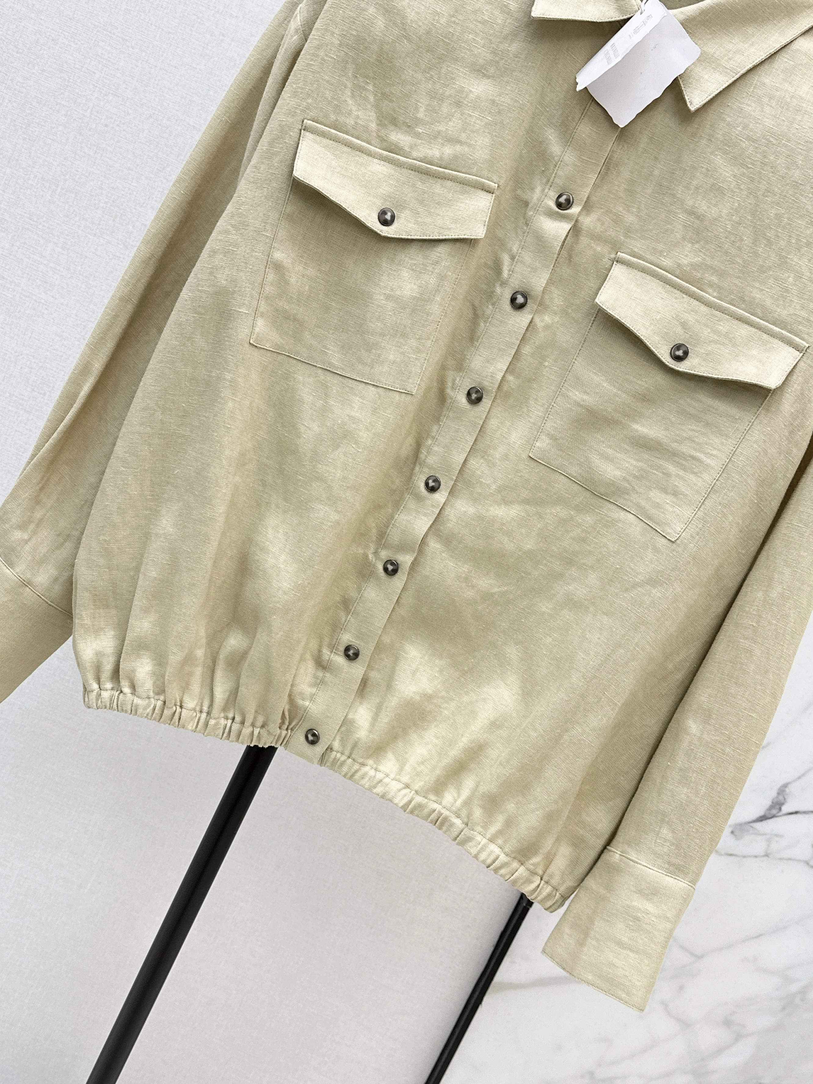 Brun 26ss linen shirt jacket