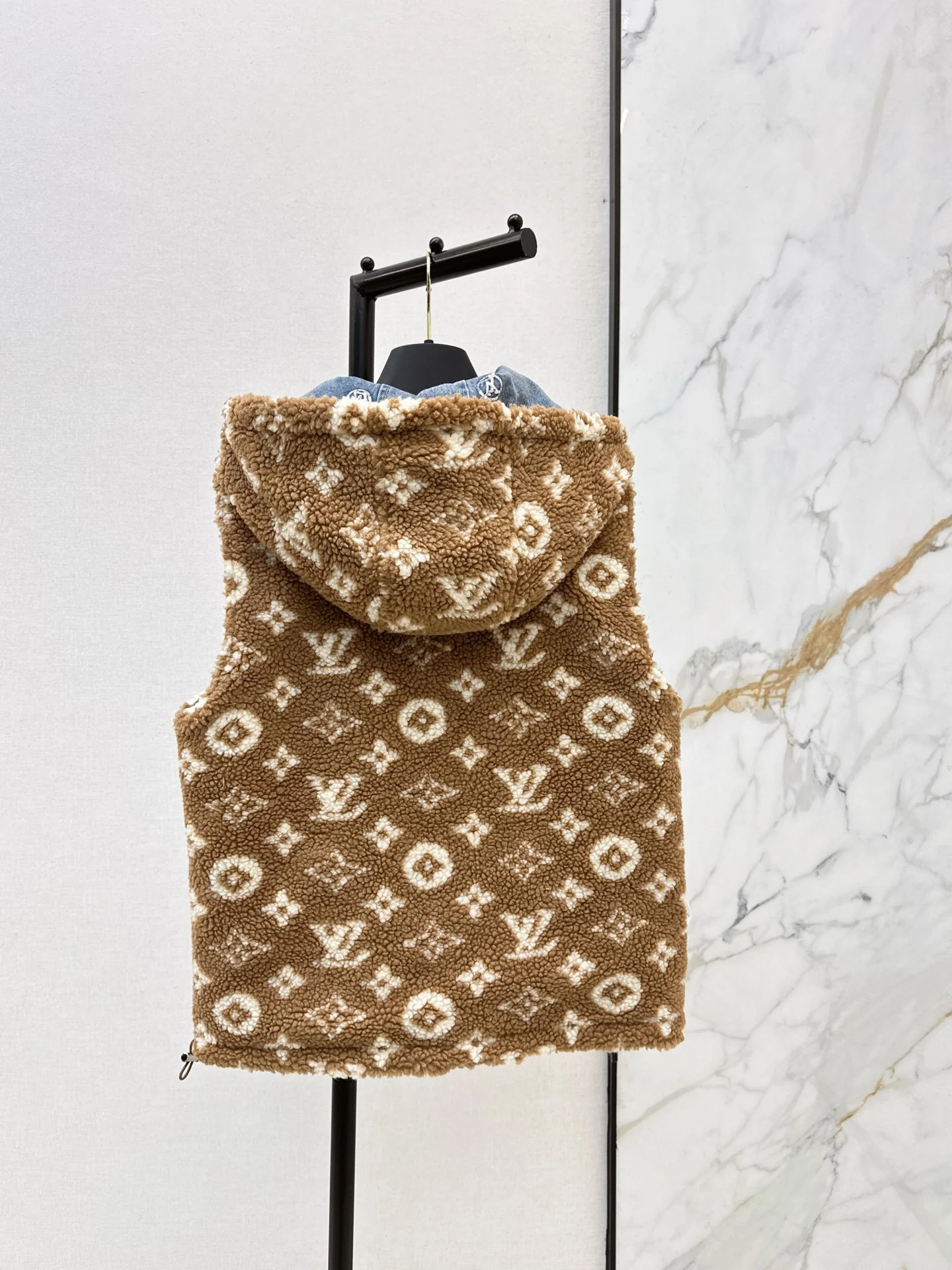 Louis 25fw reversible denim vest