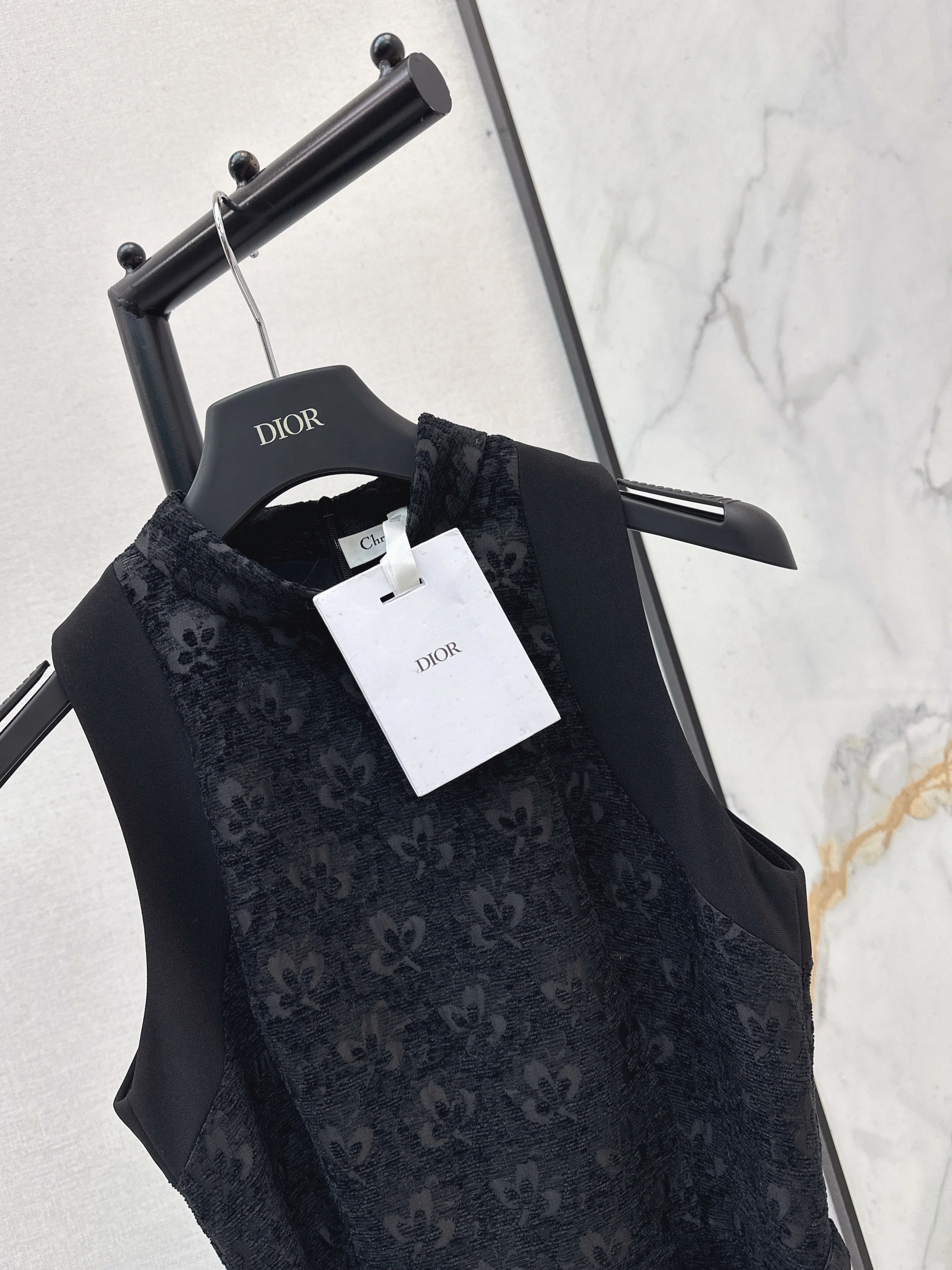 CD 26ss jacquard belted dress