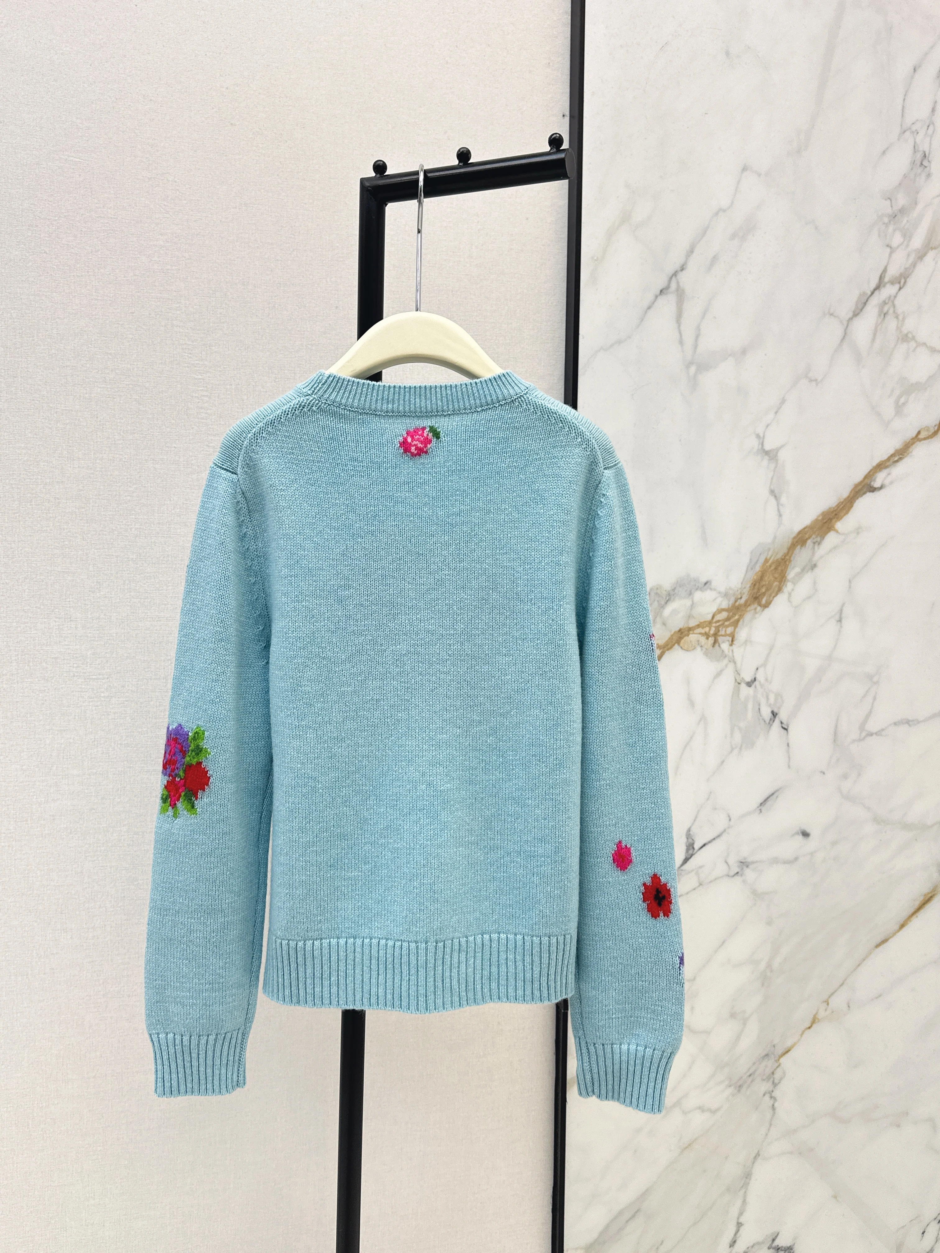 Erdo 26ss intarsia cashmere