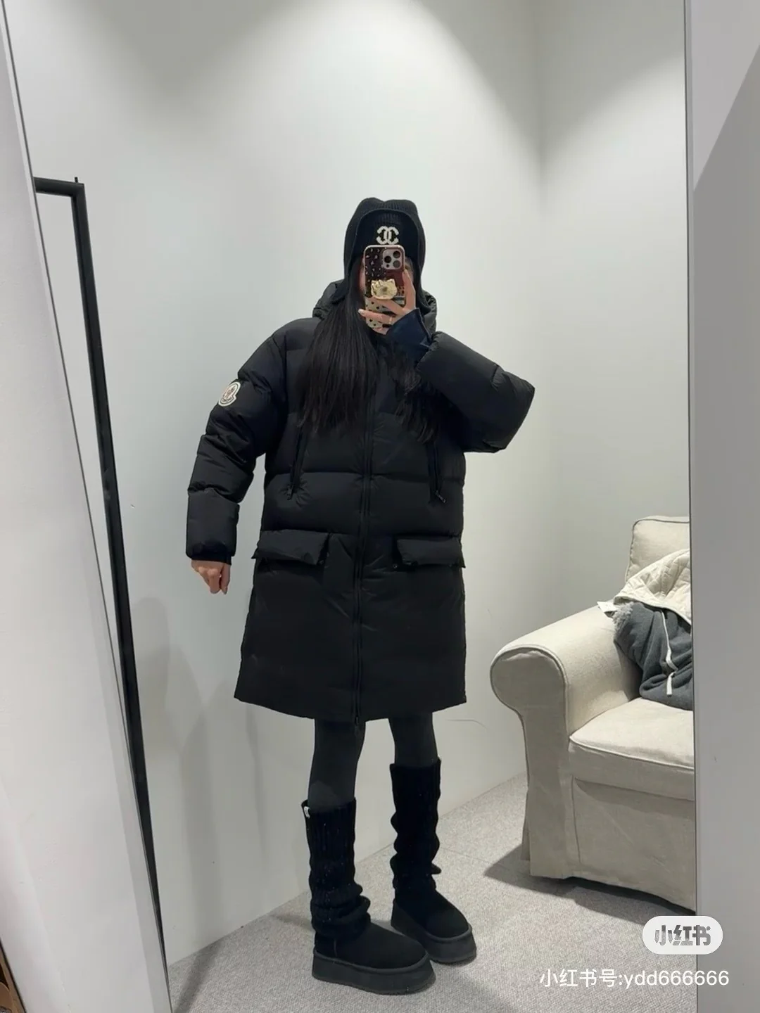 Monc 25fw down jacket