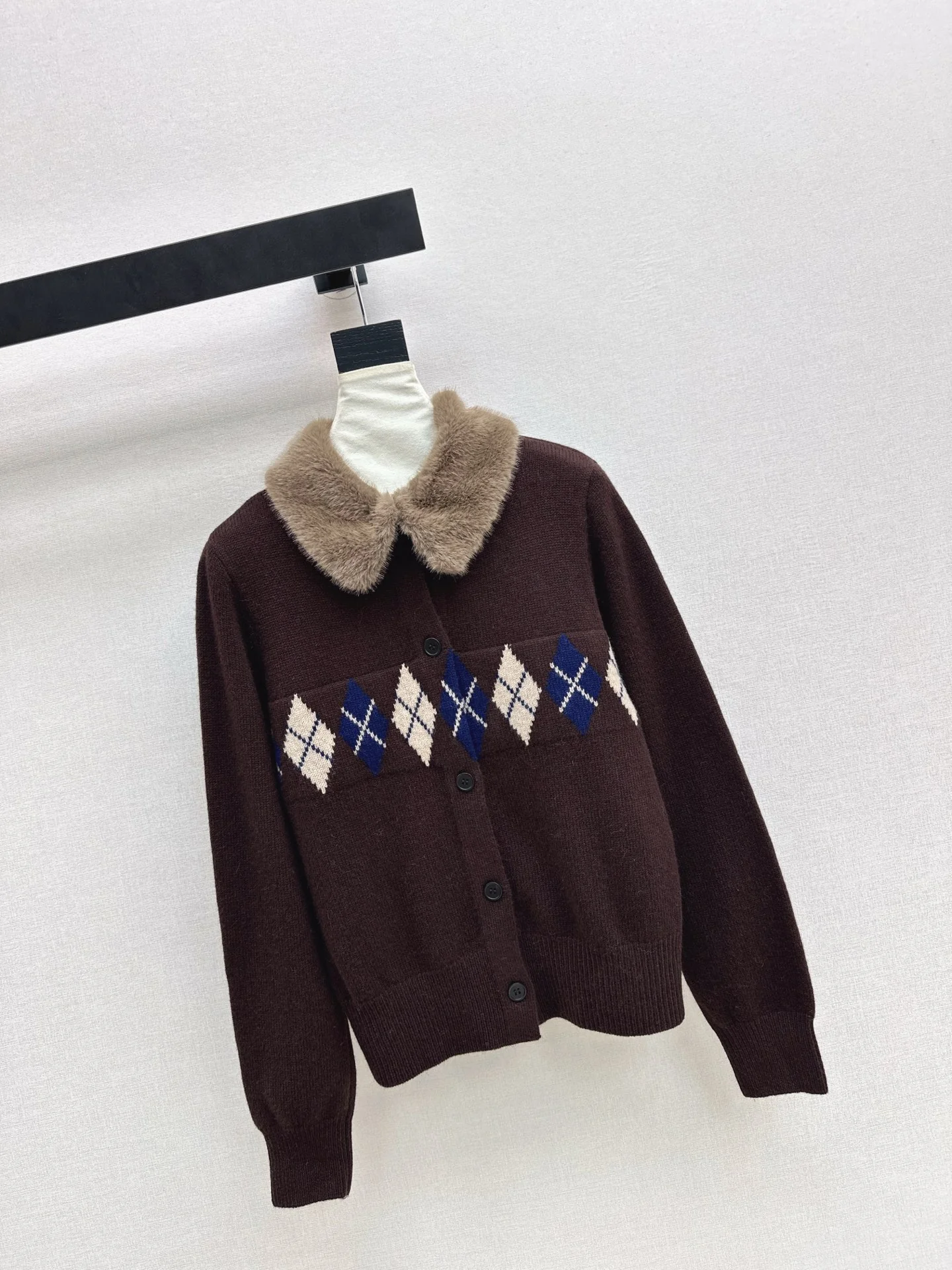 Miu 26ss wool cardigan