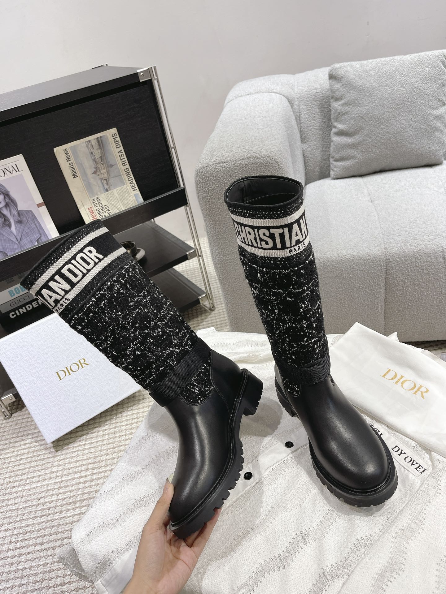 CD 25fw half boots