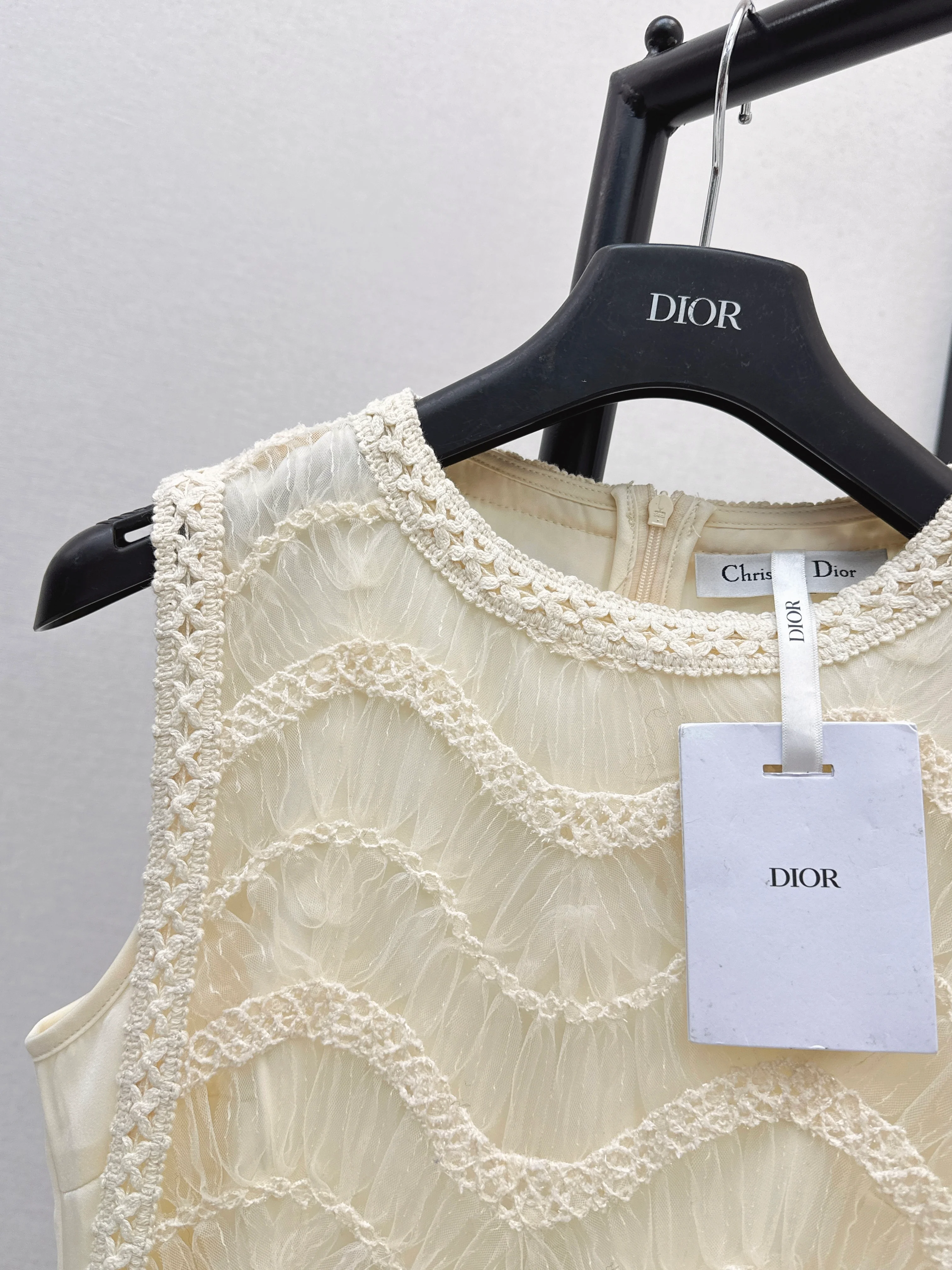 CD 26ss woven contract chiffon dress