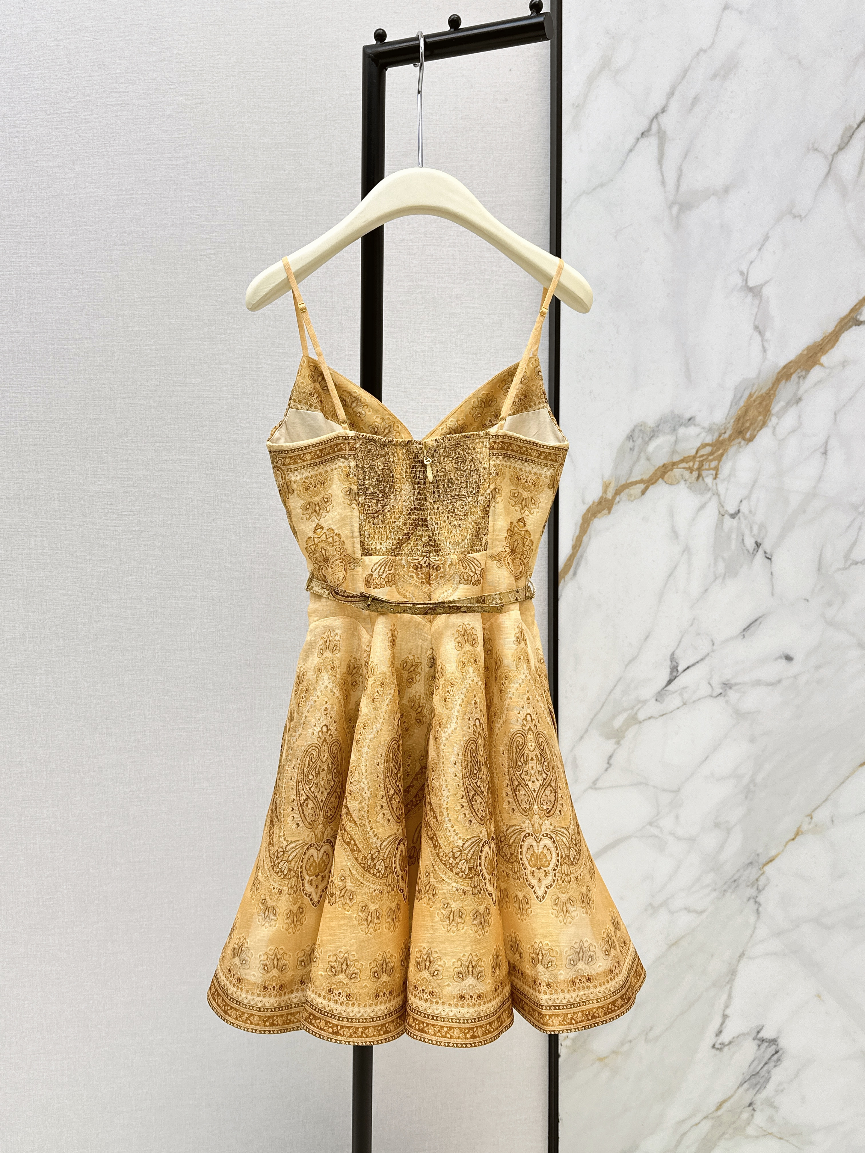 Zimm 26ss print slip dress