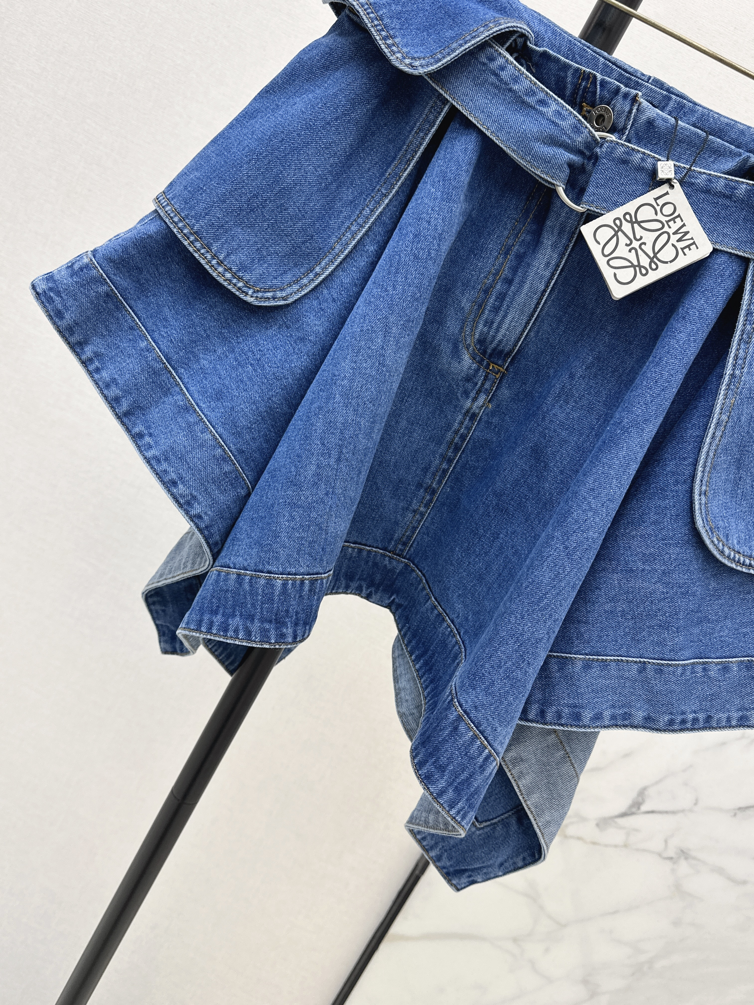 Loe 26ss denim skirt