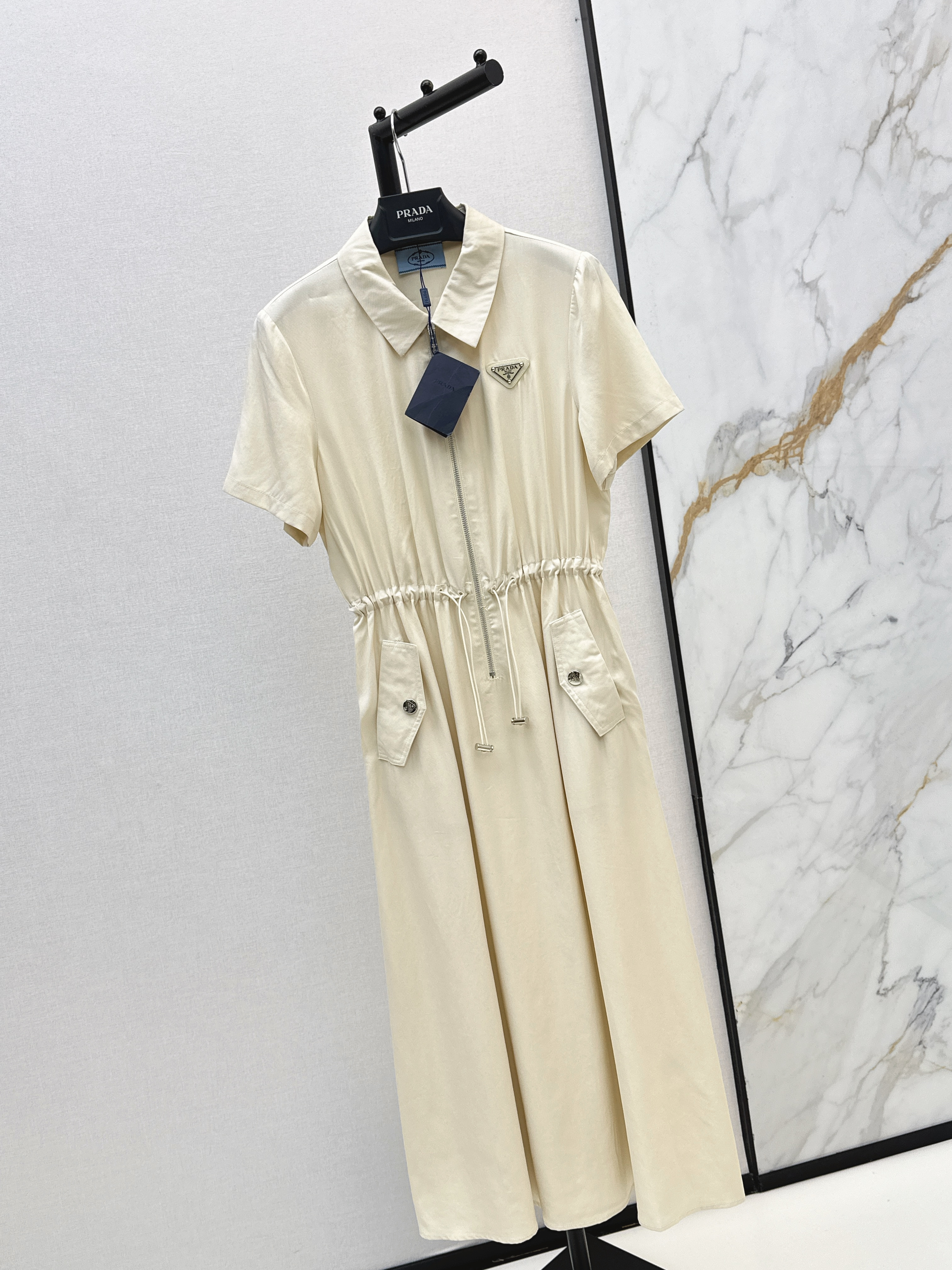 Pra 26ss drawstring dress